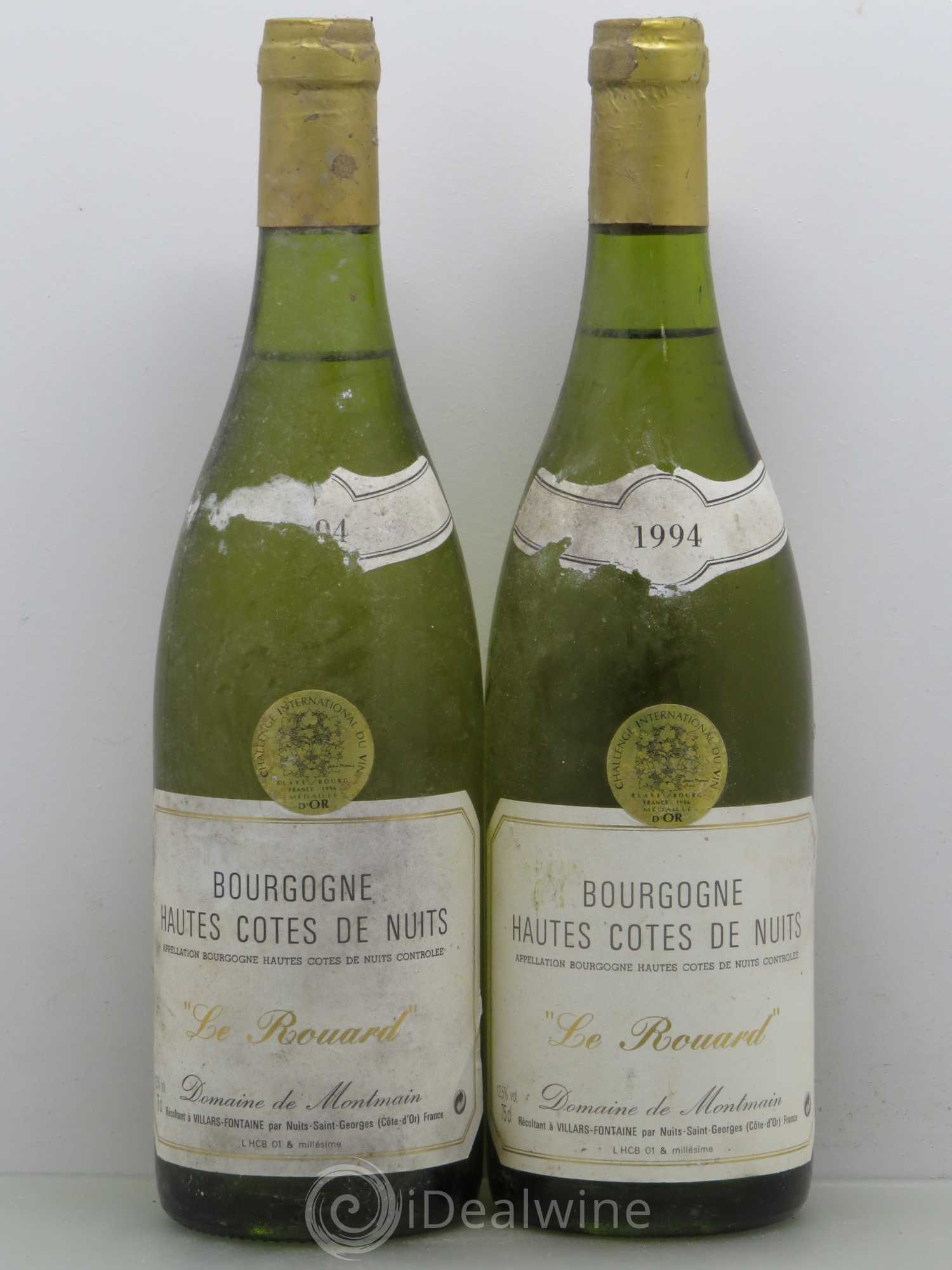 Hautes-Côtes de Nuits Le Rouard 1994 - Lot de 2 bouteilles - 0