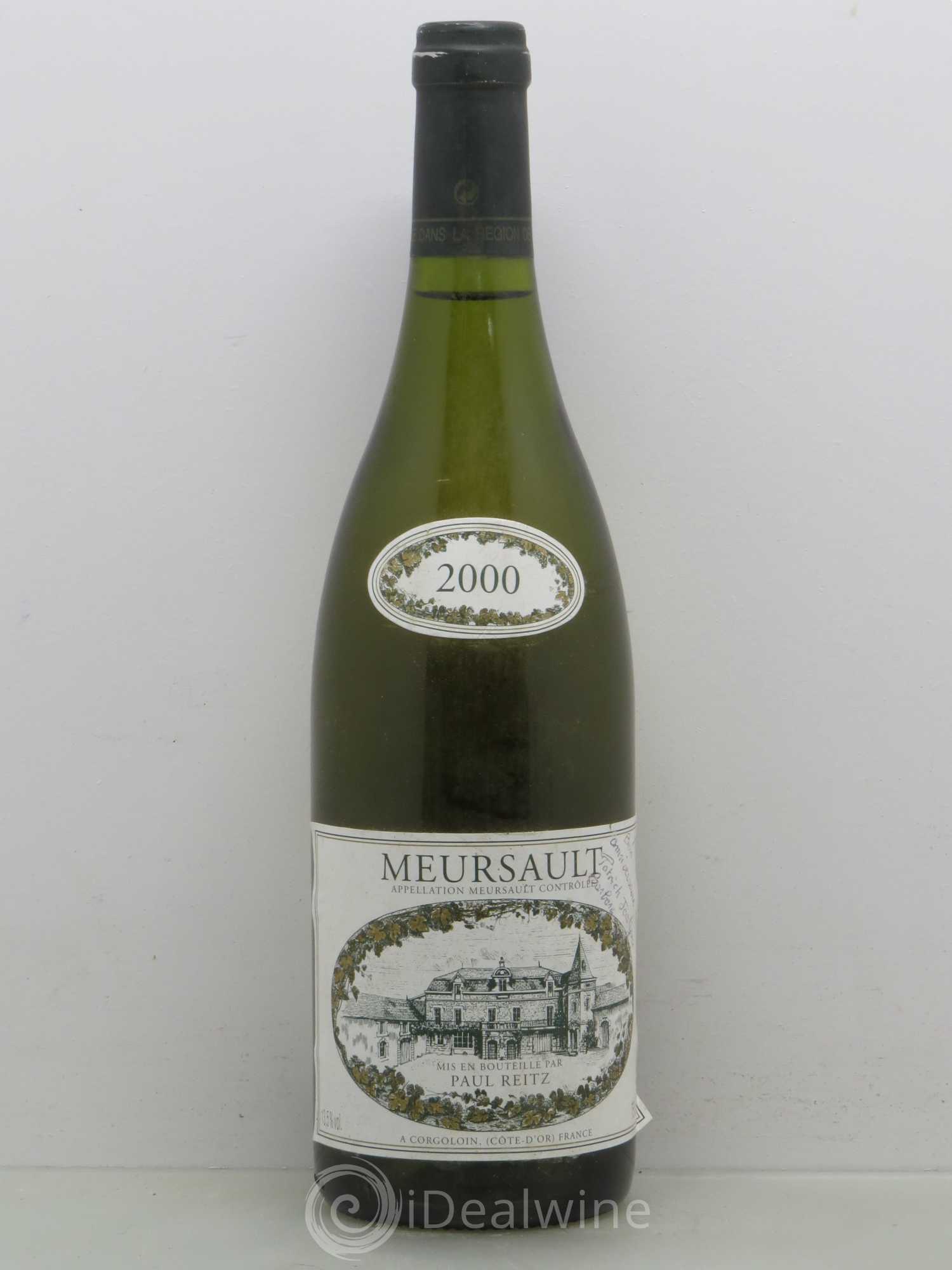 Meursault Paul Reitz 2000 - Posten von 1 Flasche - 0