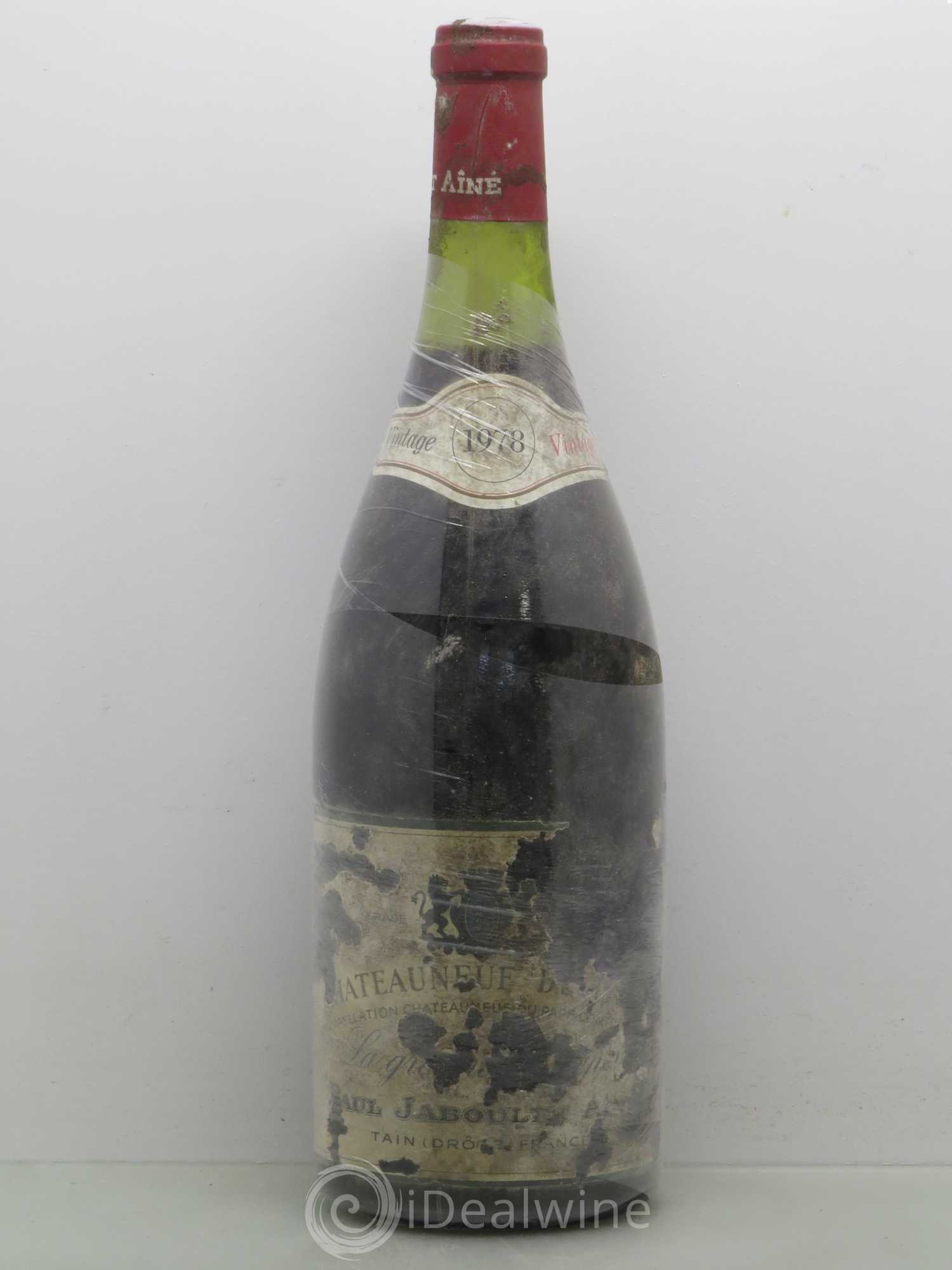 Châteauneuf-du-Pape La Grappe Des Papes Paul Jaboulet Aine 1978 - Posten von 1 Magnum - 0