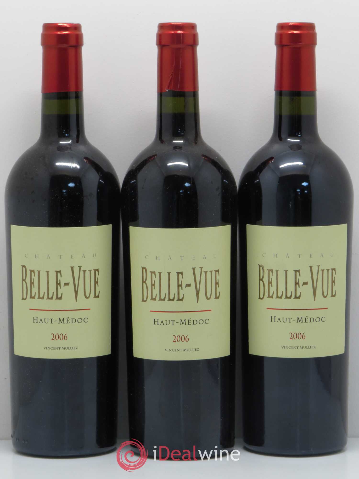 Château Belle-Vue (sans prix de réserve) 2006 - Lot de 3 bouteilles - 0