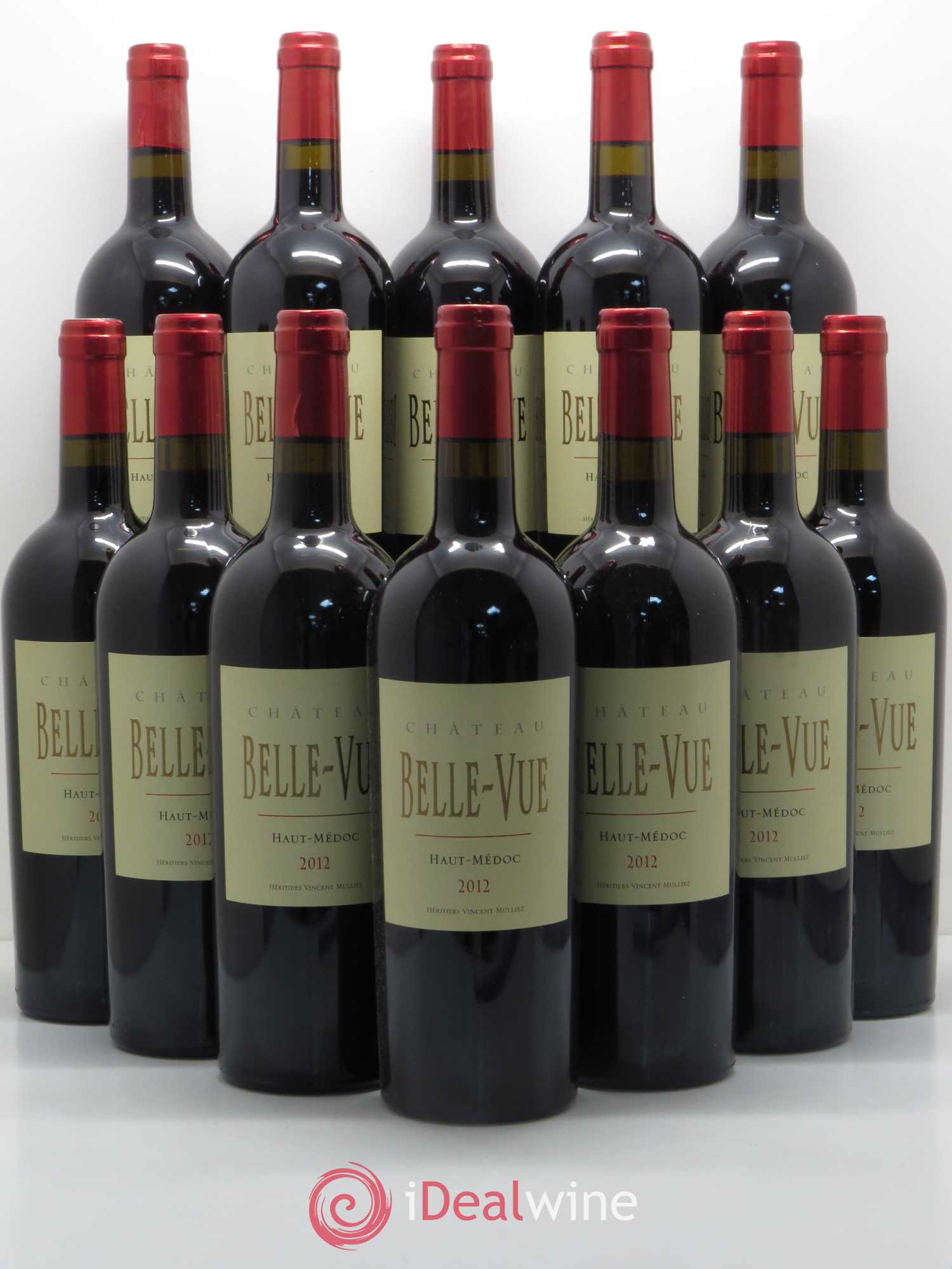 Château Belle-Vue (sans prix de réserve) 2012 - Lot de 12 bouteilles - 0