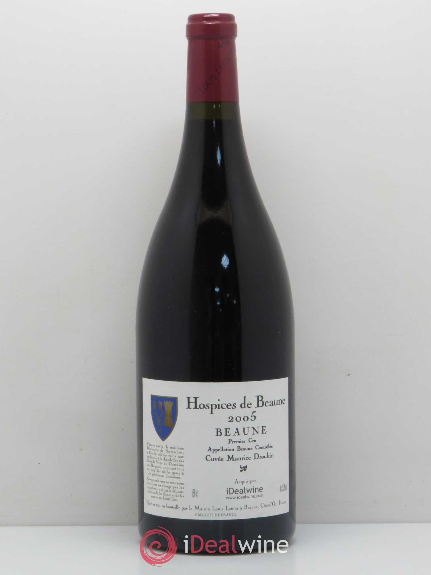 Beaune 1er Cru Hospices de Beaune Cuvee Maurice Drouhin Louis Latour (sans prix de réserve) 2005 - Posten von 1 Magnum - 0