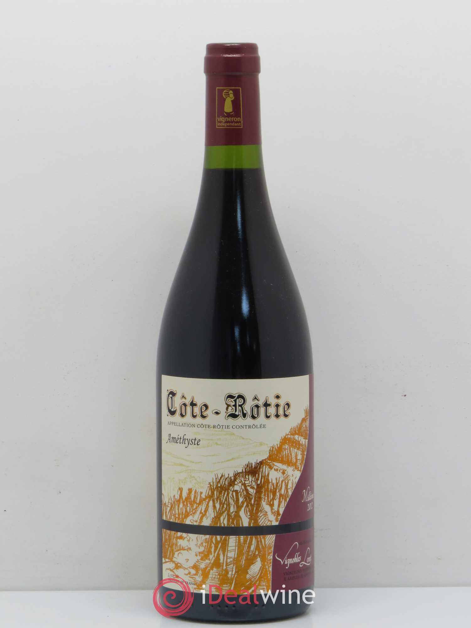 Côte-Rôtie Améthyste Vignobles Levet 2012 - Lot de 1 bouteille - 0