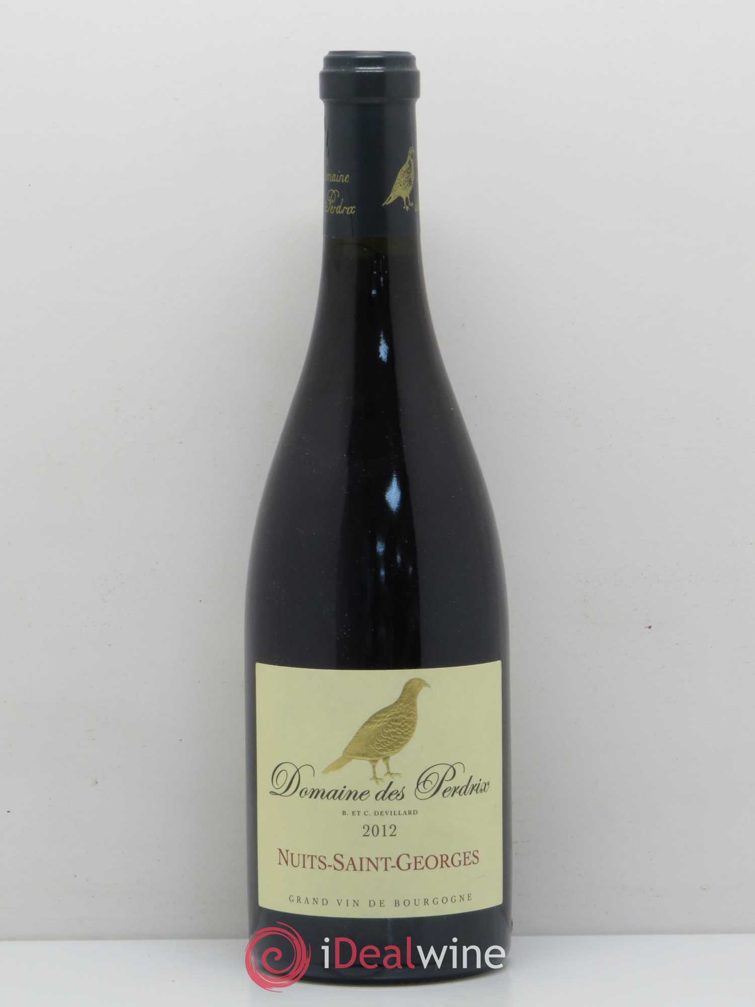 Nuits-Saint-Georges Perdrix (Domaine des) 2012 - Lot de 1 bouteille - 0