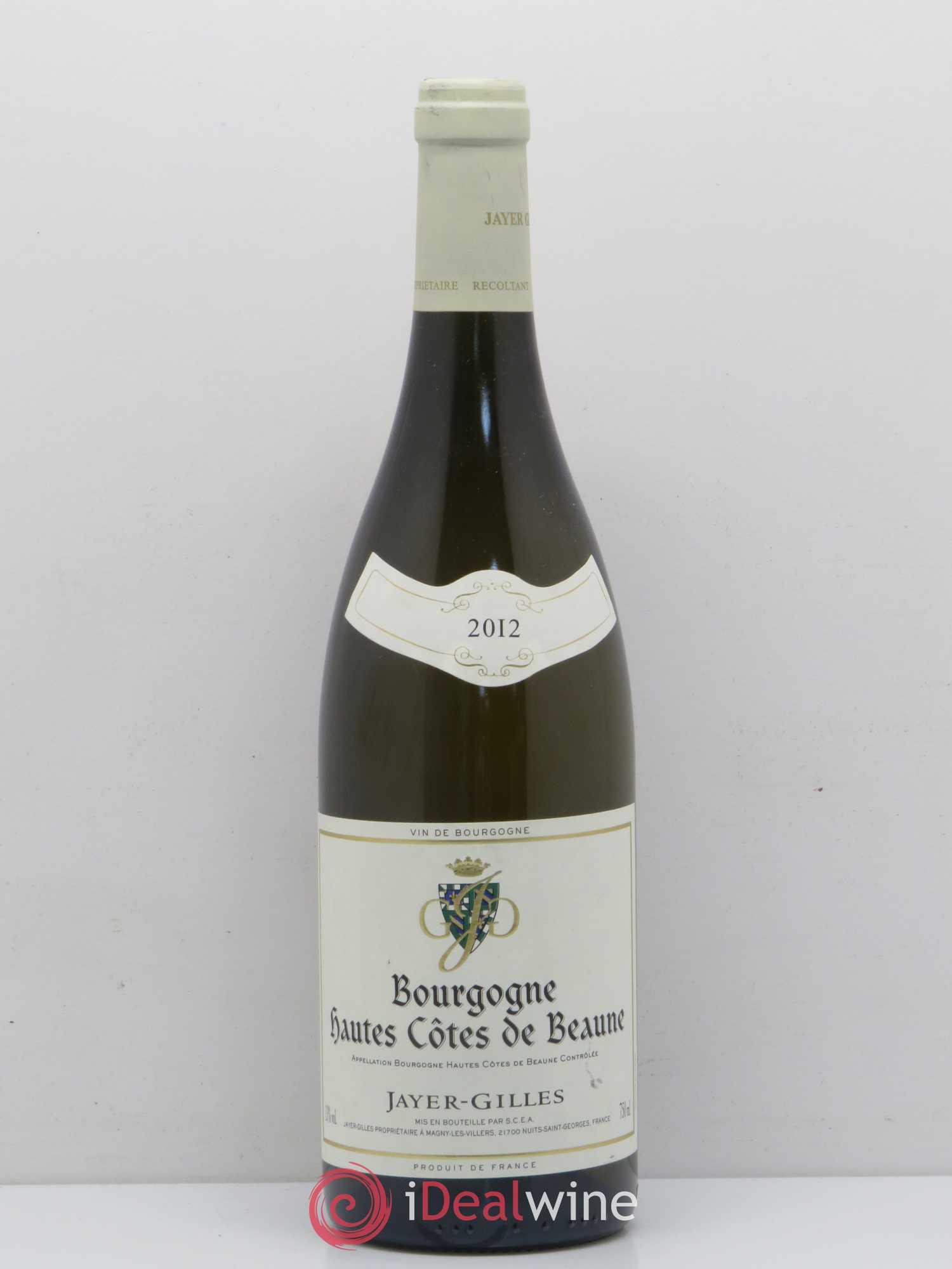 Hautes-Côtes de Beaune Jayer-Gilles (sans prix de réserve) 2012 - Posten von 1 Flasche - 0
