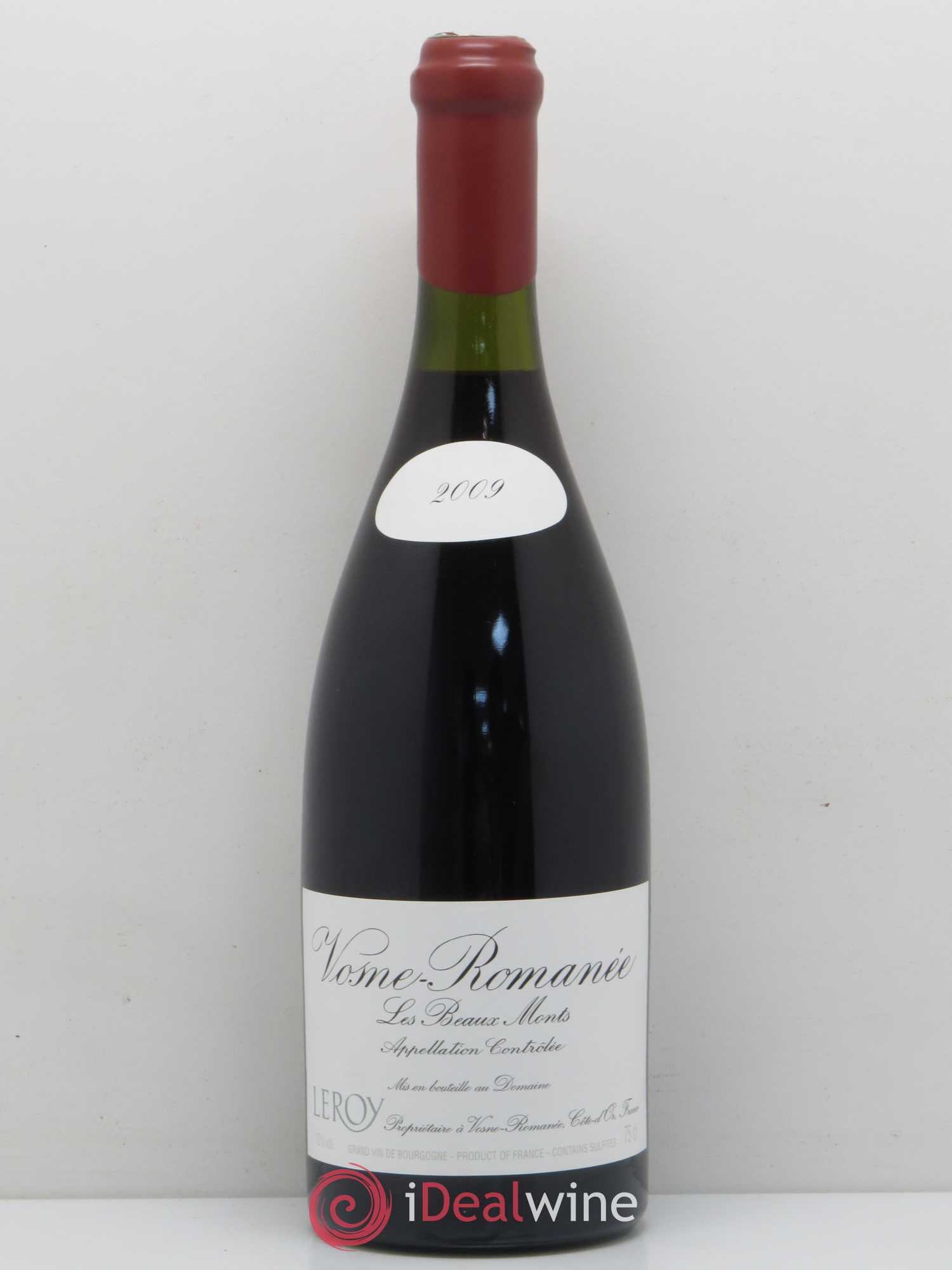 Vosne-Romanée Les Beaux Monts 2009 - Posten von 1 Flasche - 0