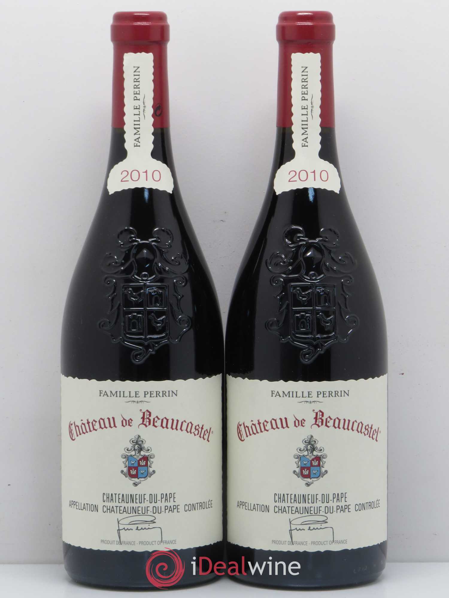 Châteauneuf-du-Pape Château de Beaucastel Famille Perrin (sans prix de réserve) 2010 - Lot de 2 bouteilles - 0
