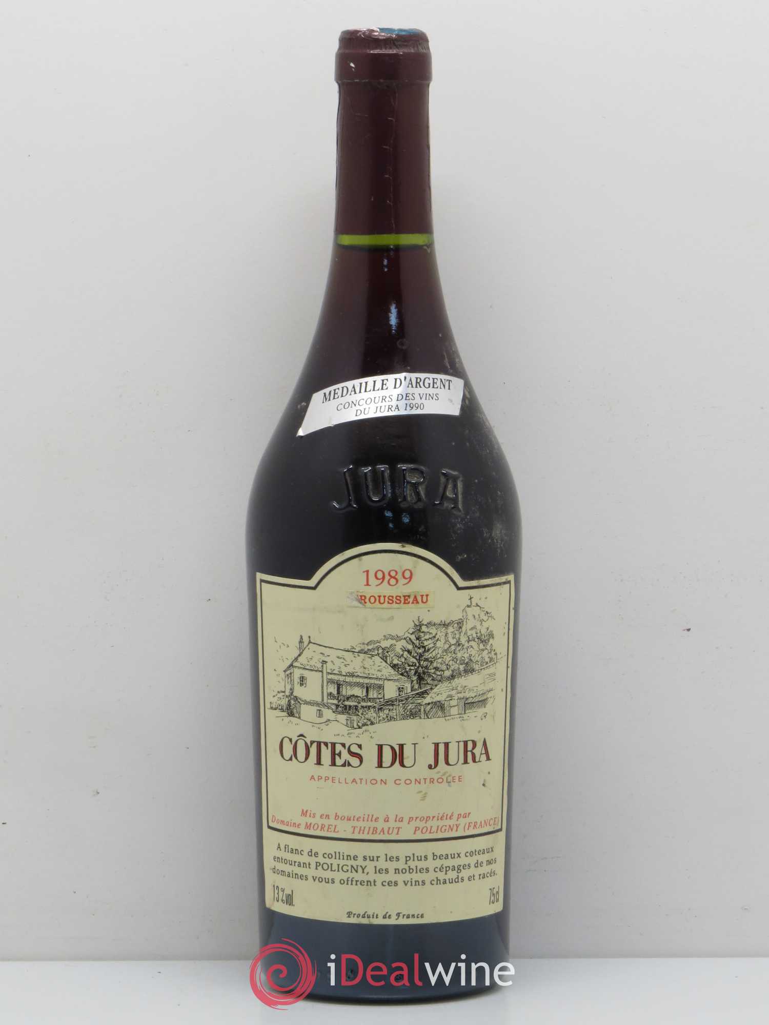 Côtes du Jura Trousseau Domaine Morel Thibaut (sans prix de réserve) 1989 - Posten von 1 Flasche - 0