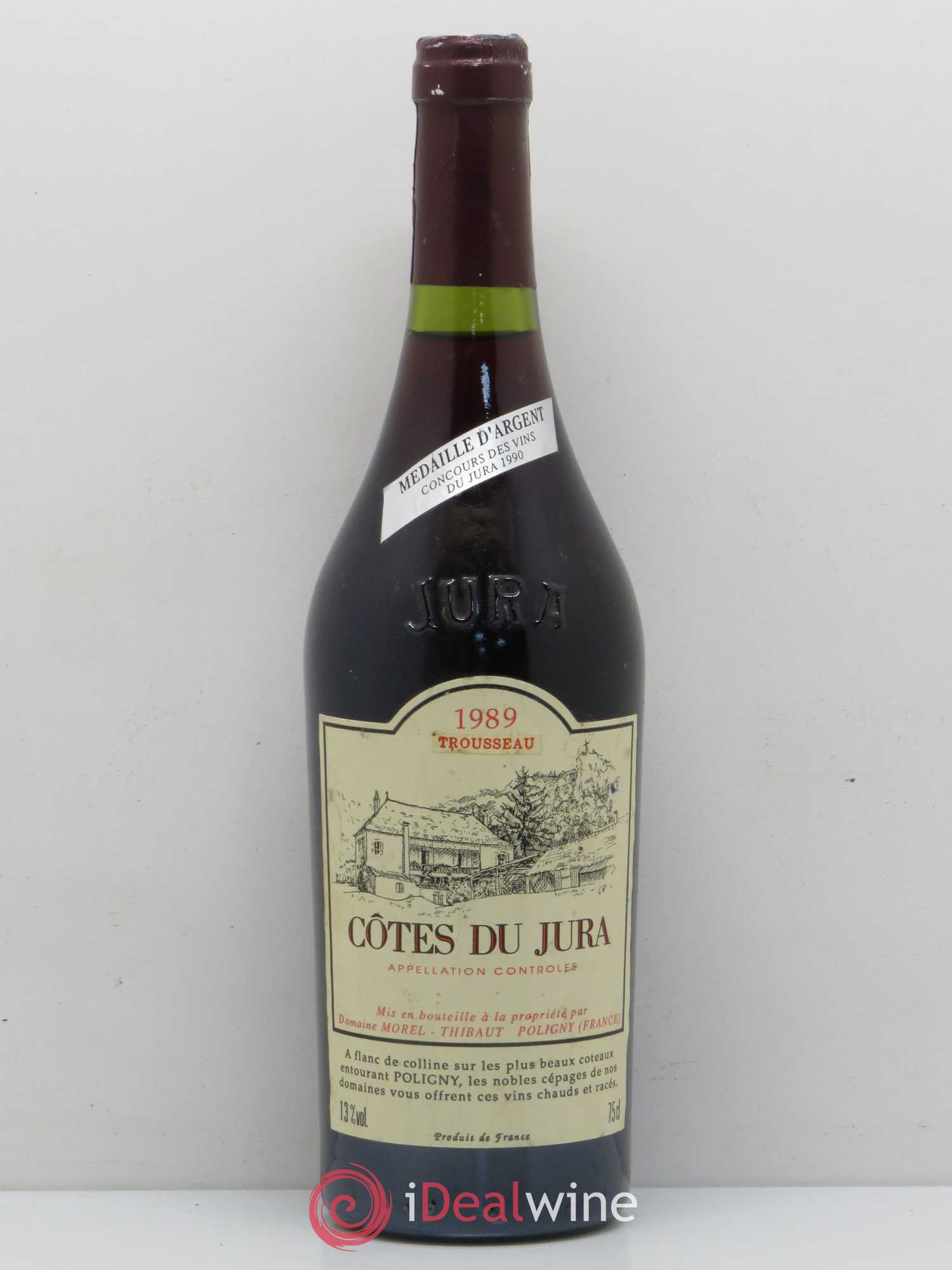 Côtes du Jura Trousseau Domaine Morel Thibaut (sans prix de réserve) 1989 - Posten von 1 Flasche - 0