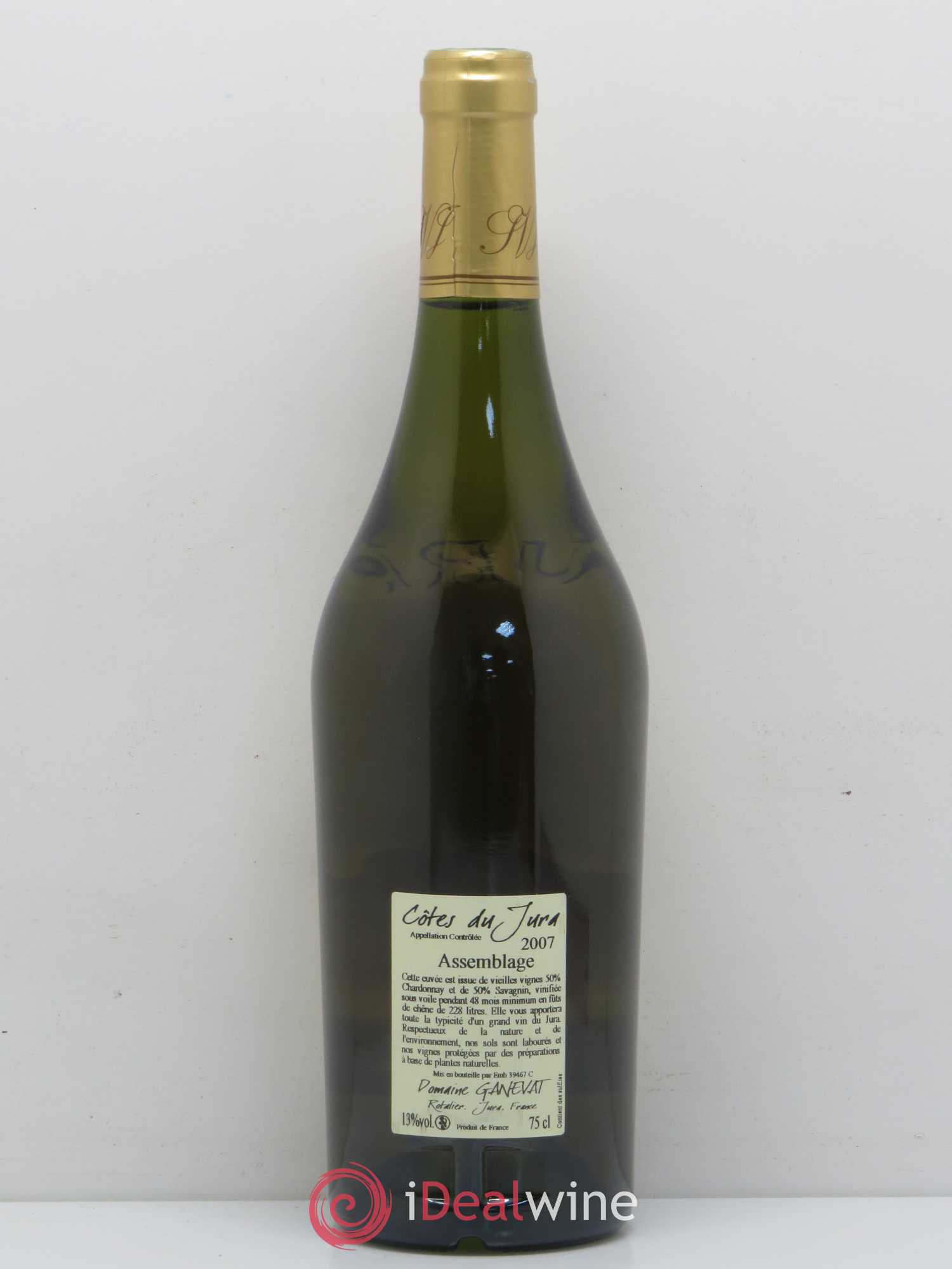 Côtes du Jura Cuvée de Garde Jean-François Ganevat (Domaine) (sans prix de réserve) 2007 - Lot de 1 bouteille - 1