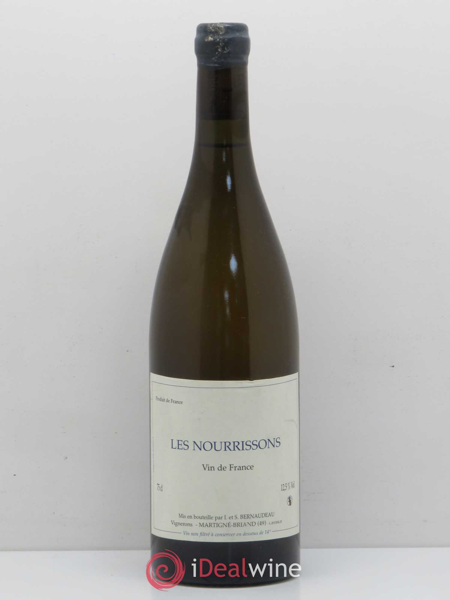 Vin de France Les Nourrissons Stéphane Bernaudeau (sans prix de réserve) 2013 - Lot de 1 bouteille - 0
