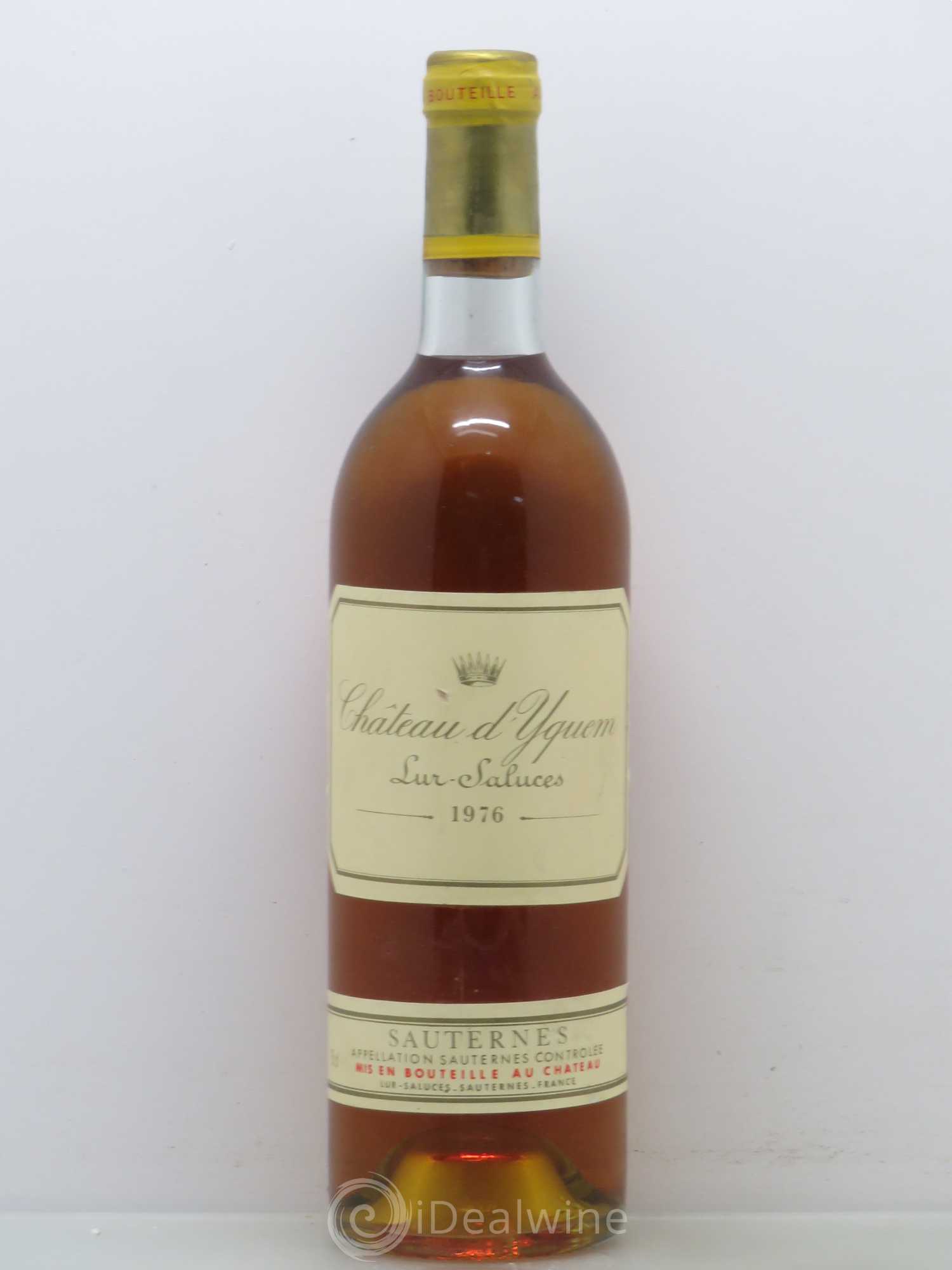 Château d' Yquem 1er Cru Classé Supérieur 1976 - Lotto di 1 bottiglia - 0
