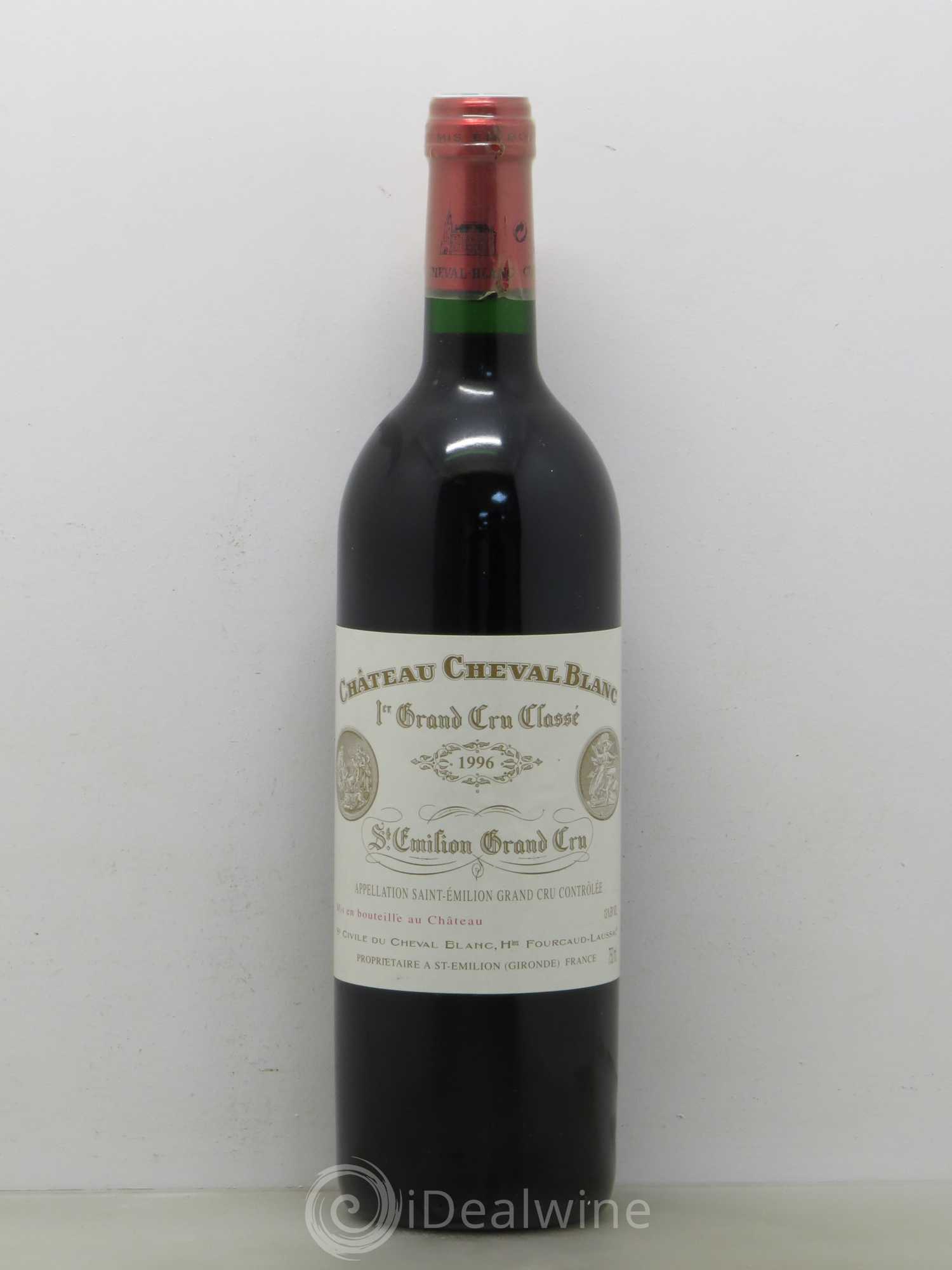 Château Cheval Blanc 1er Grand Cru Classé A 1996 - Lot de 1 bouteille - 0