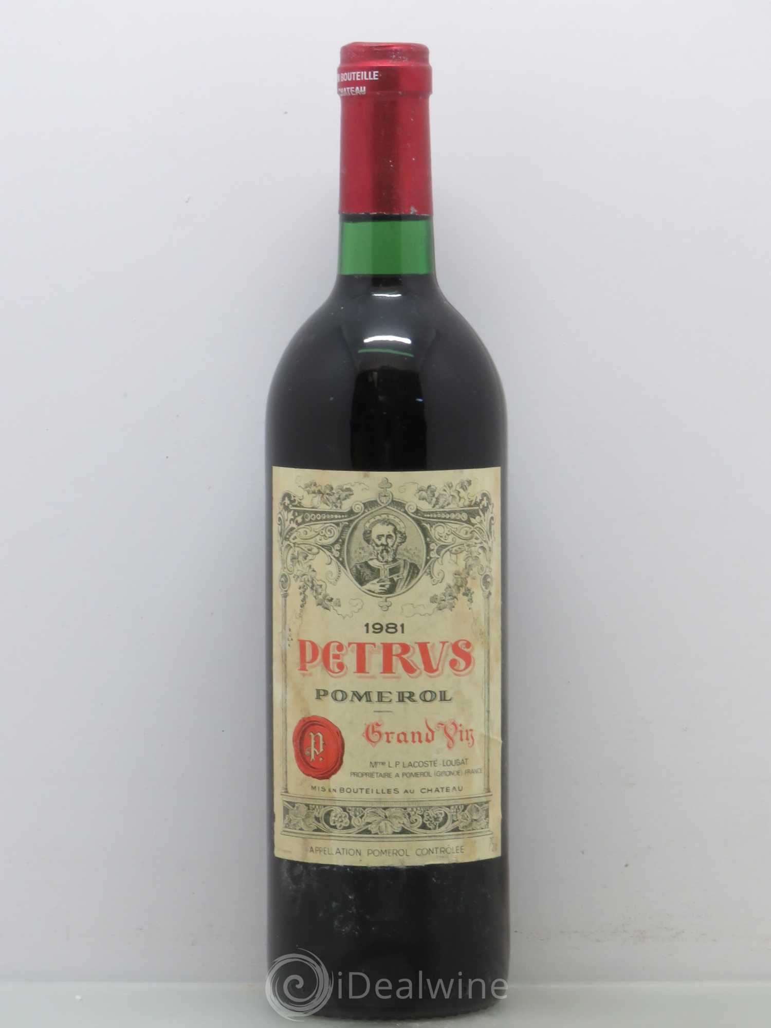 Petrus 1981 - Lot de 1 bouteille - 0