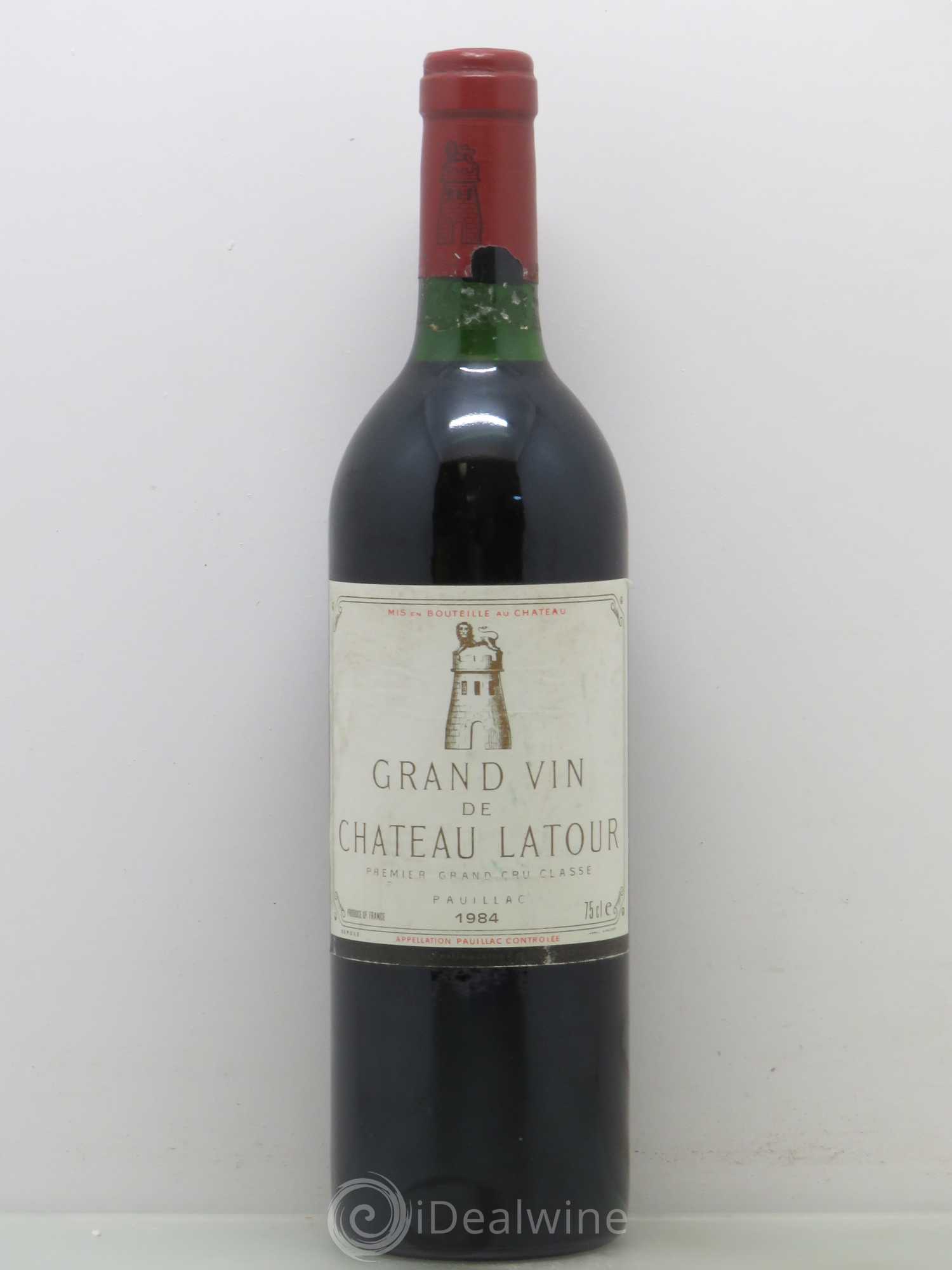 Château Latour 1er Grand Cru Classé 1984 - Lot de 1 bouteille - 0