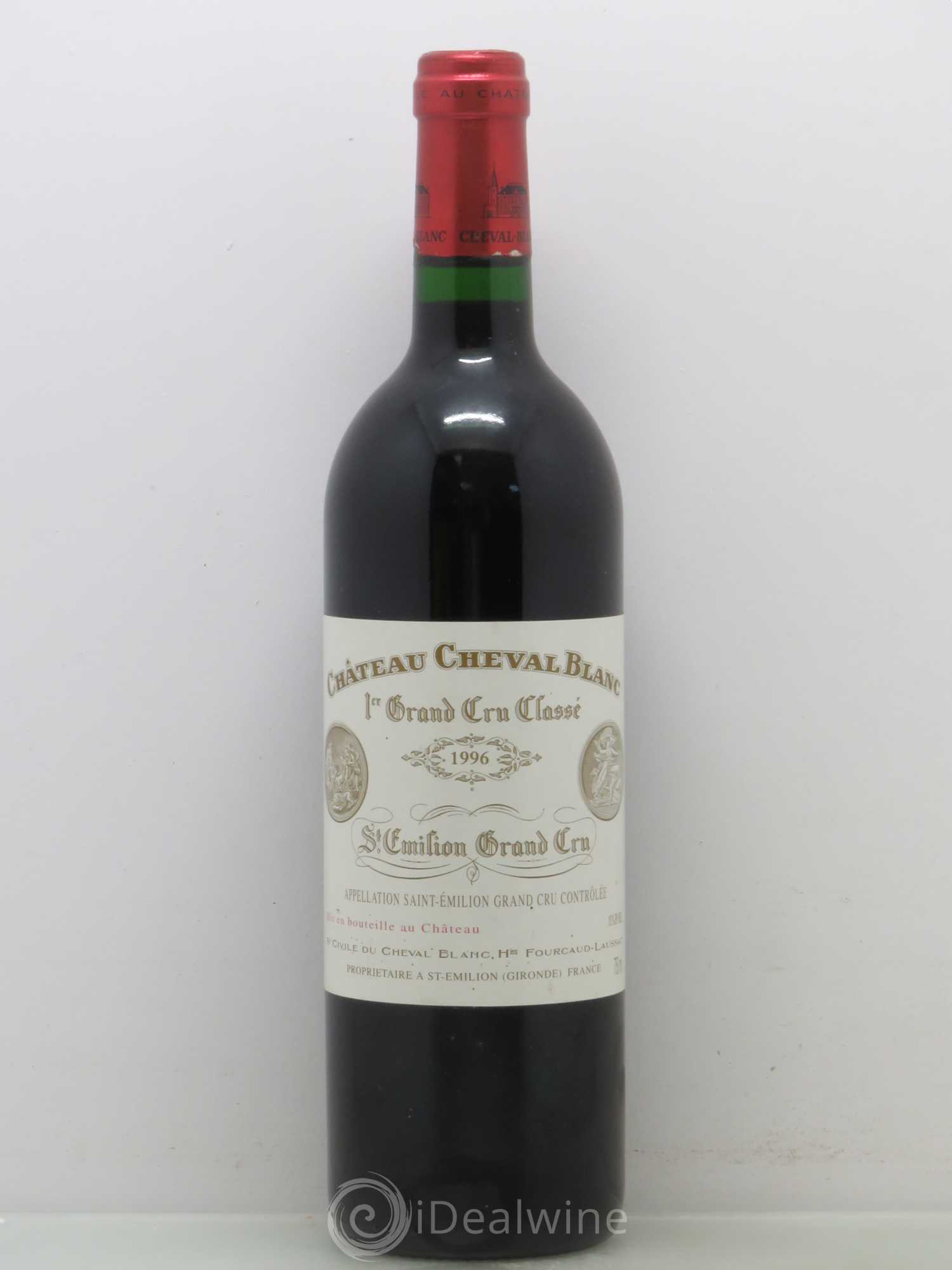Château Cheval Blanc 1er Grand Cru Classé A 1996 - Lot de 1 bouteille - 0
