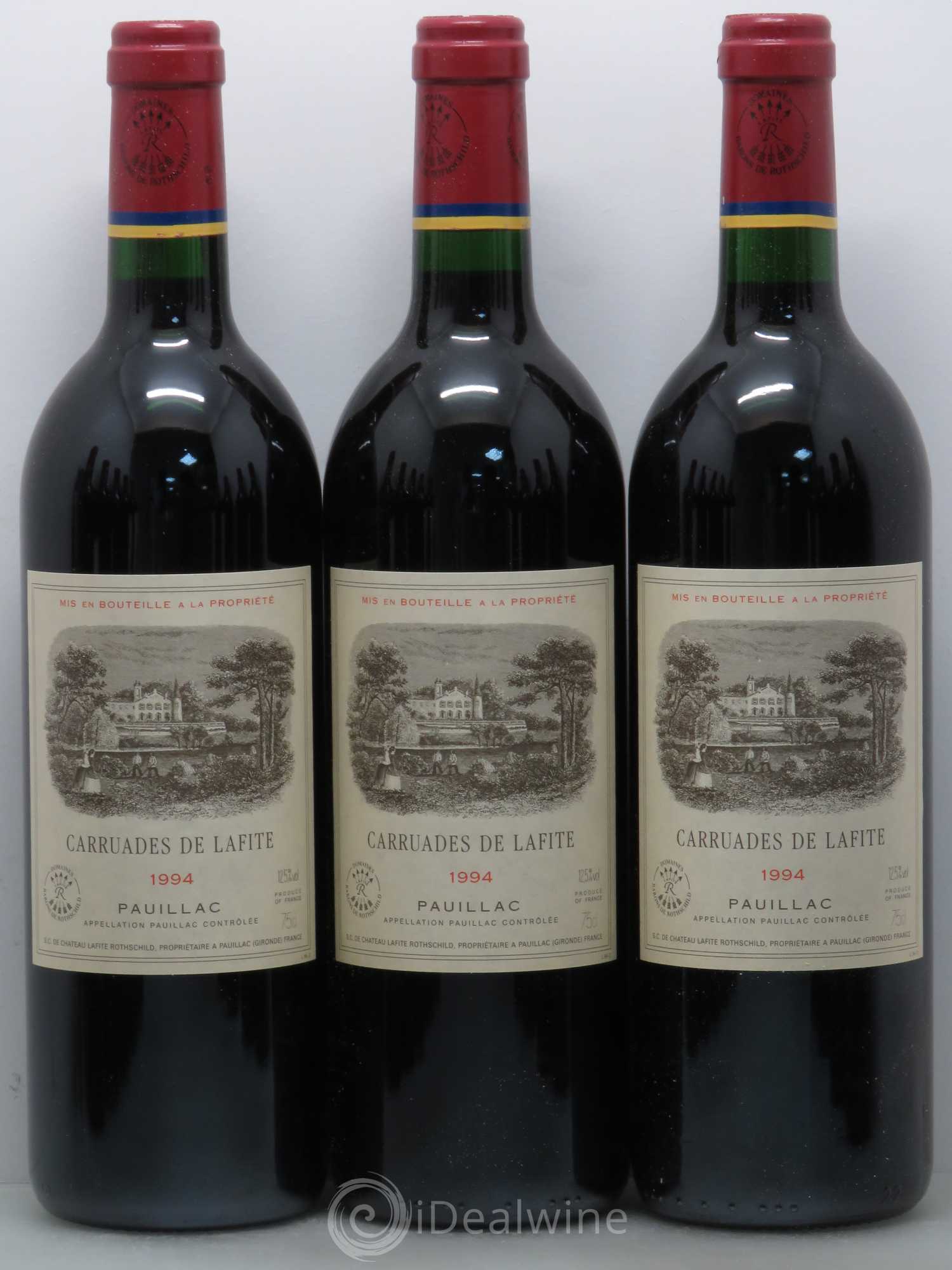 Carruades de Lafite Rothschild Second Vin 1994 - Lot de 12 bouteilles - 1