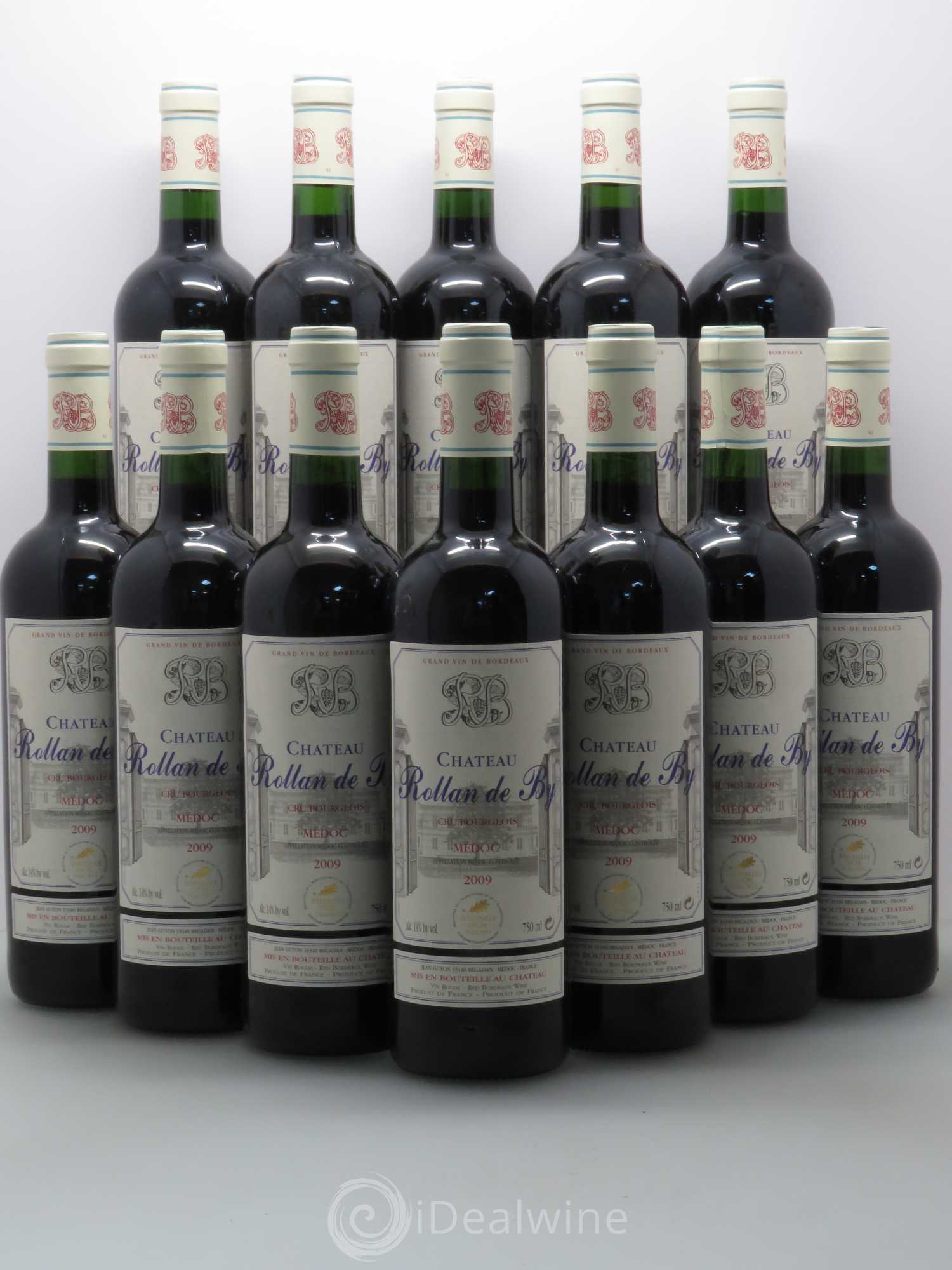 Château Rollan de By Cru Bourgeois 2009 - Lot de 12 bouteilles - 0