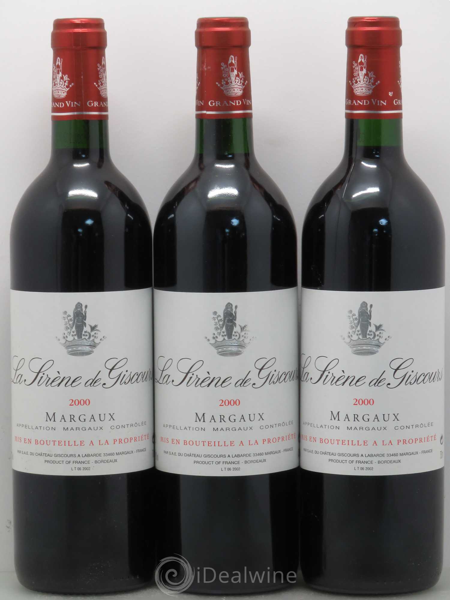 La Sirène de Giscours 2000 - Lot de 6 bouteilles - 2
