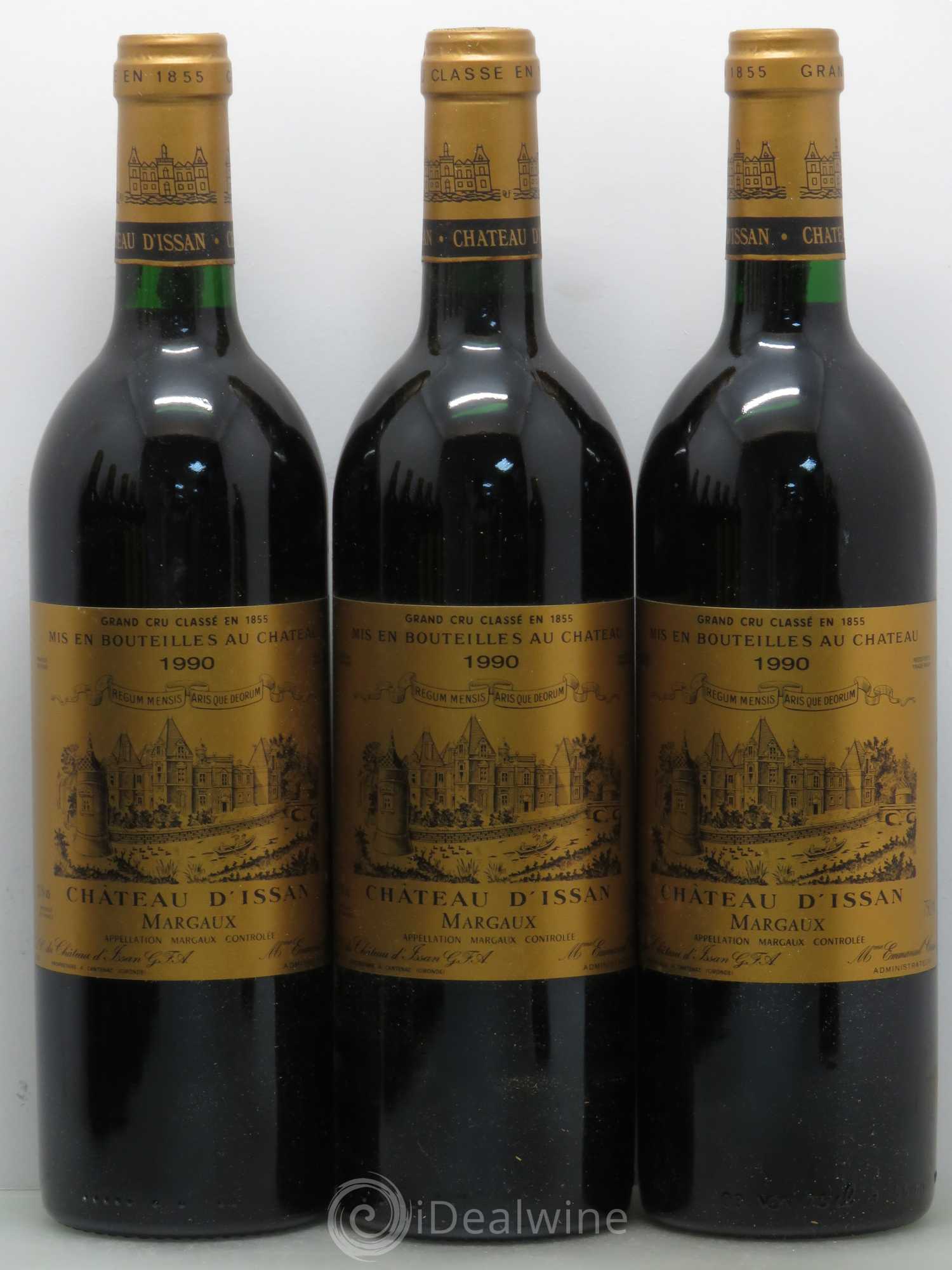 Château d'Issan 3ème Grand Cru Classé 1990 - Lot de 12 bouteilles - 2