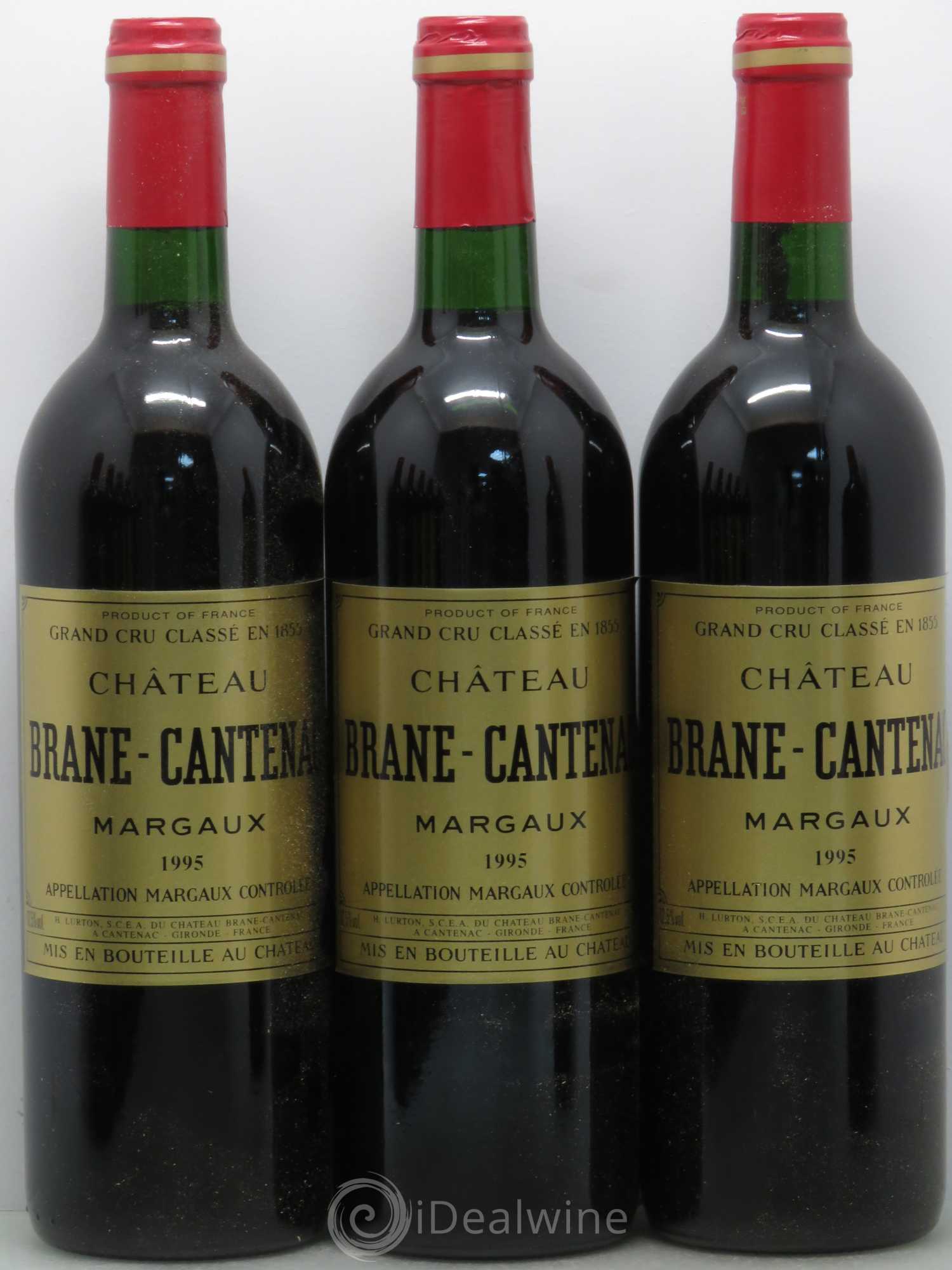 Château Brane Cantenac 2ème Grand Cru Classé 1995 - Lot de 12 bouteilles - 2