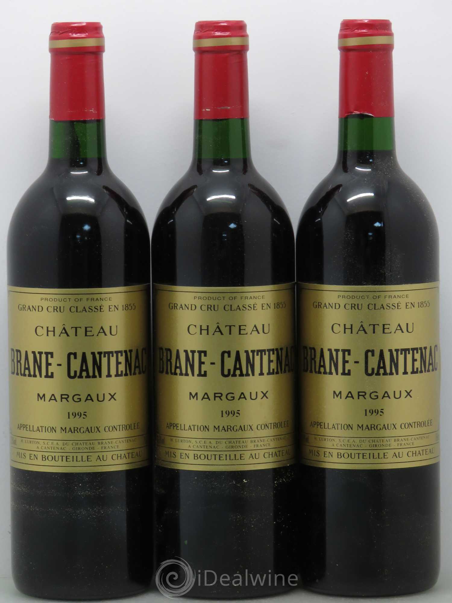 Château Brane Cantenac 2ème Grand Cru Classé 1995 - Lot de 12 bouteilles - 4