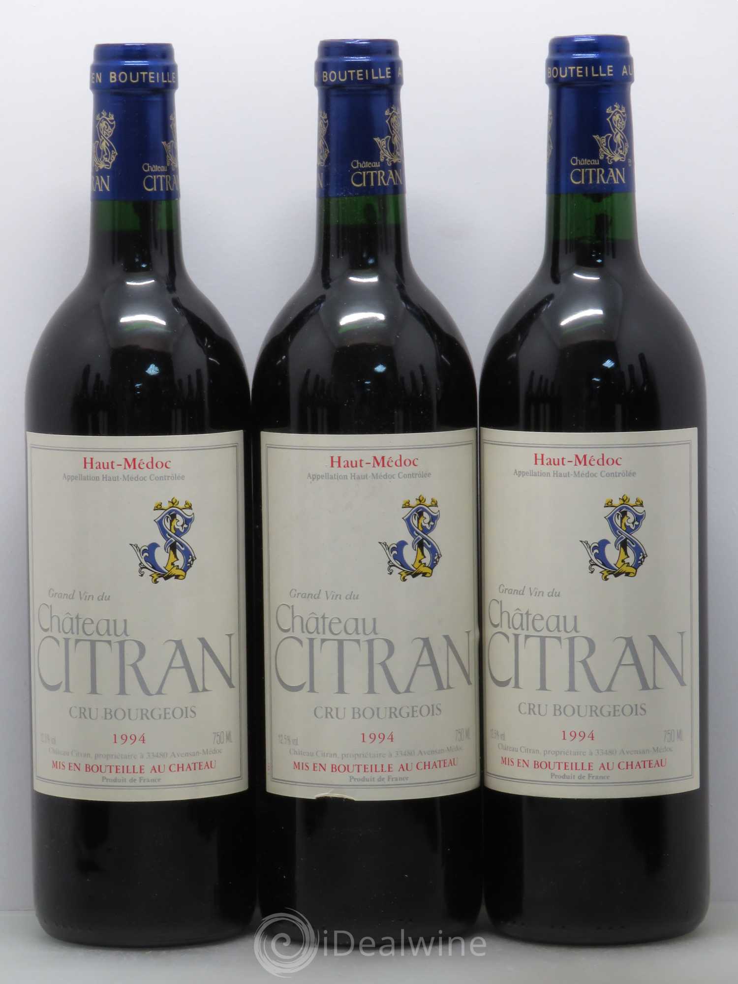 Château Citran Cru Bourgeois 1994 - Lot de 12 bouteilles - 1
