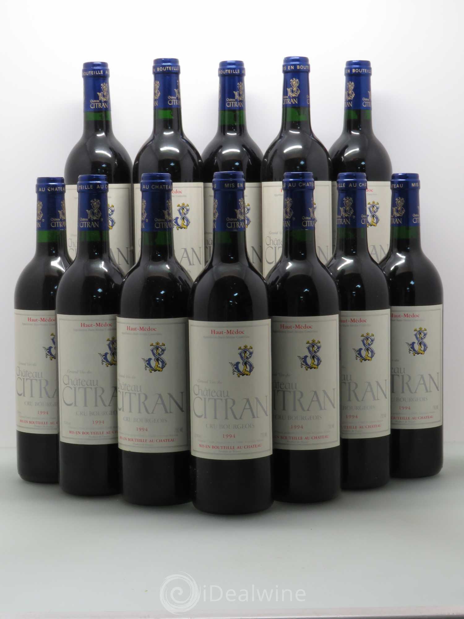 Château Citran Cru Bourgeois 1994 - Lot de 12 bouteilles - 0