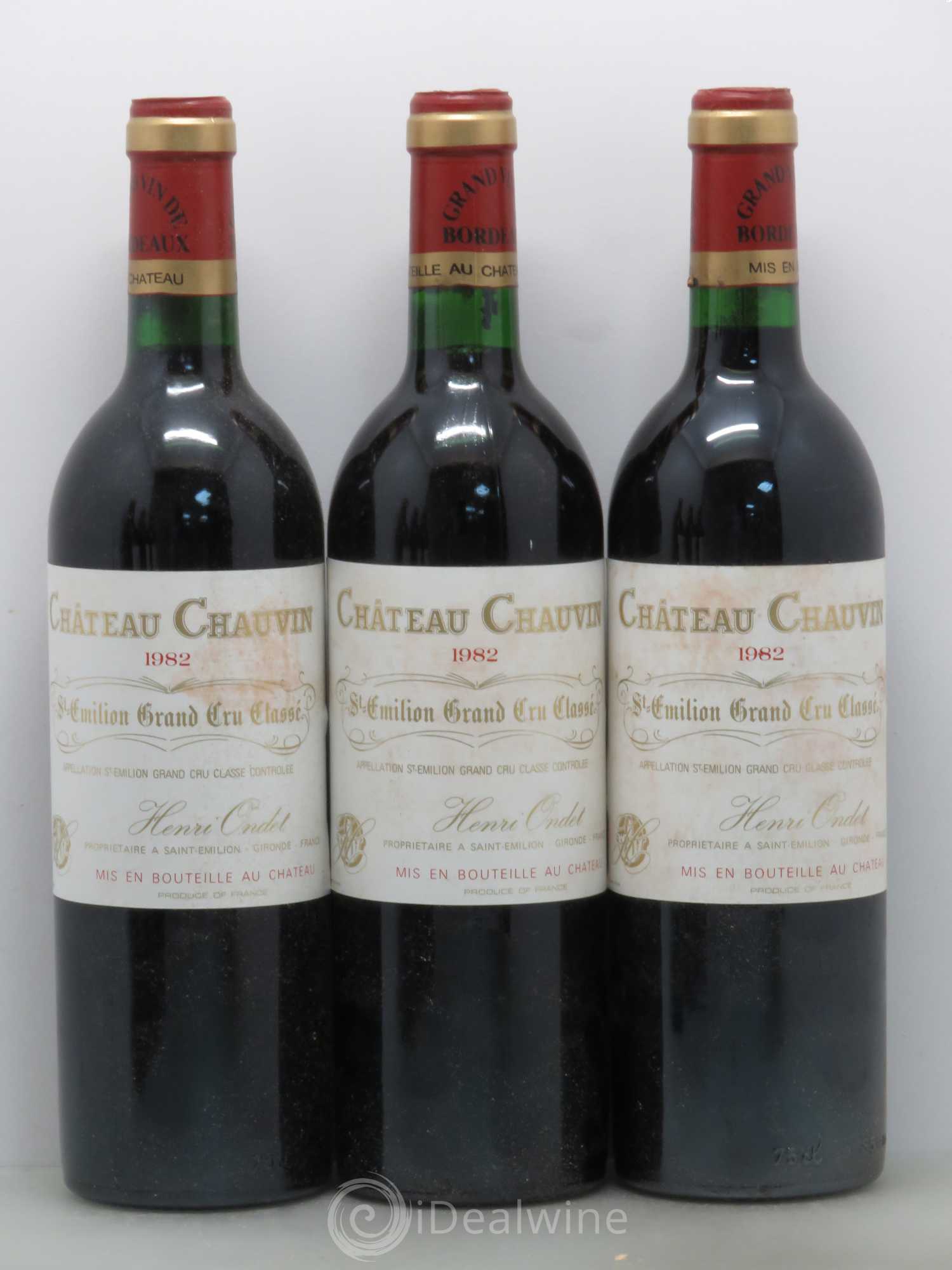 Château Chauvin Grand Cru Classé 1982 - Lot of 6 bottles - 2