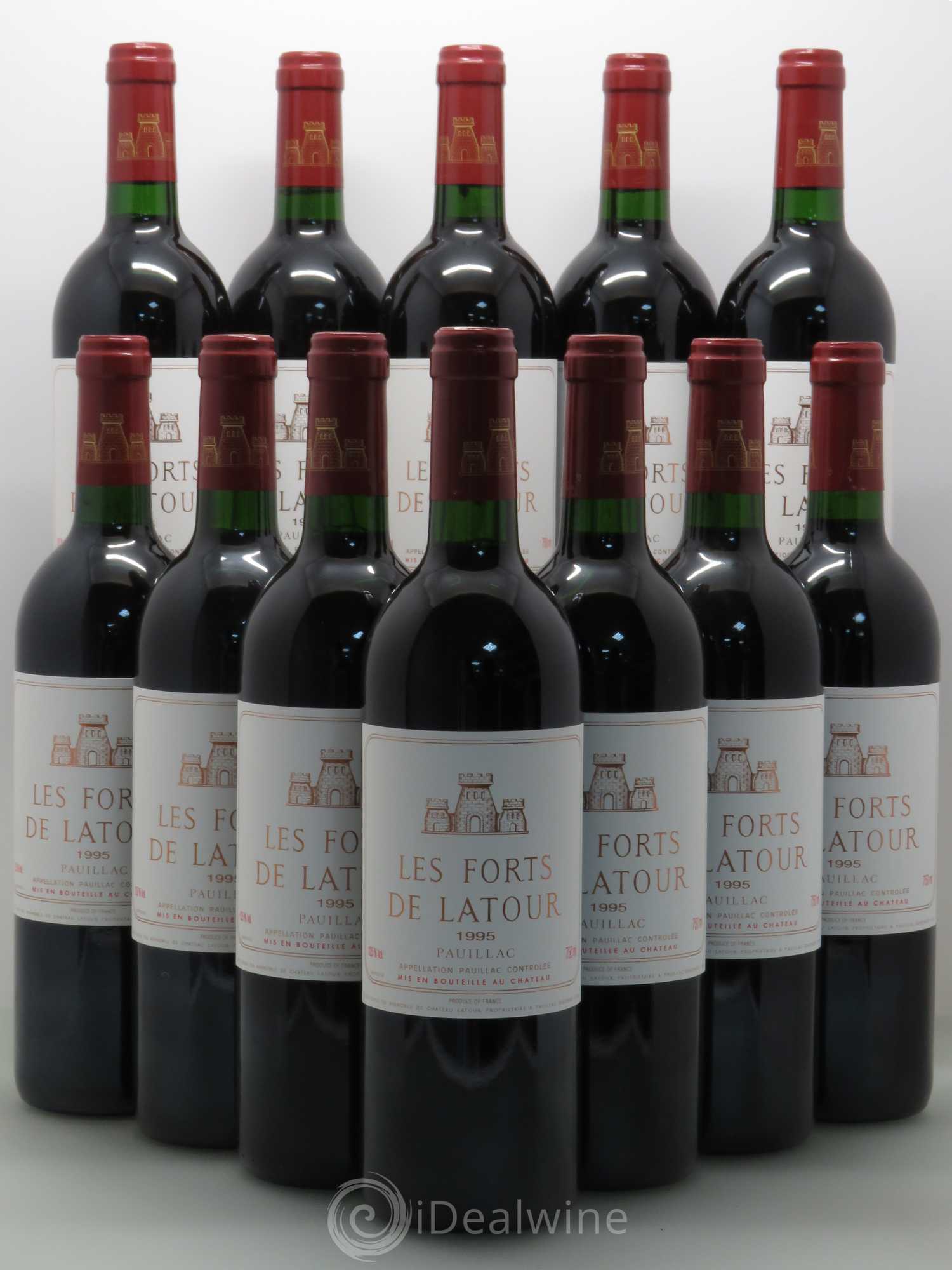 Les Forts de Latour Second Vin 1995 - Lot de 12 bouteilles - 0