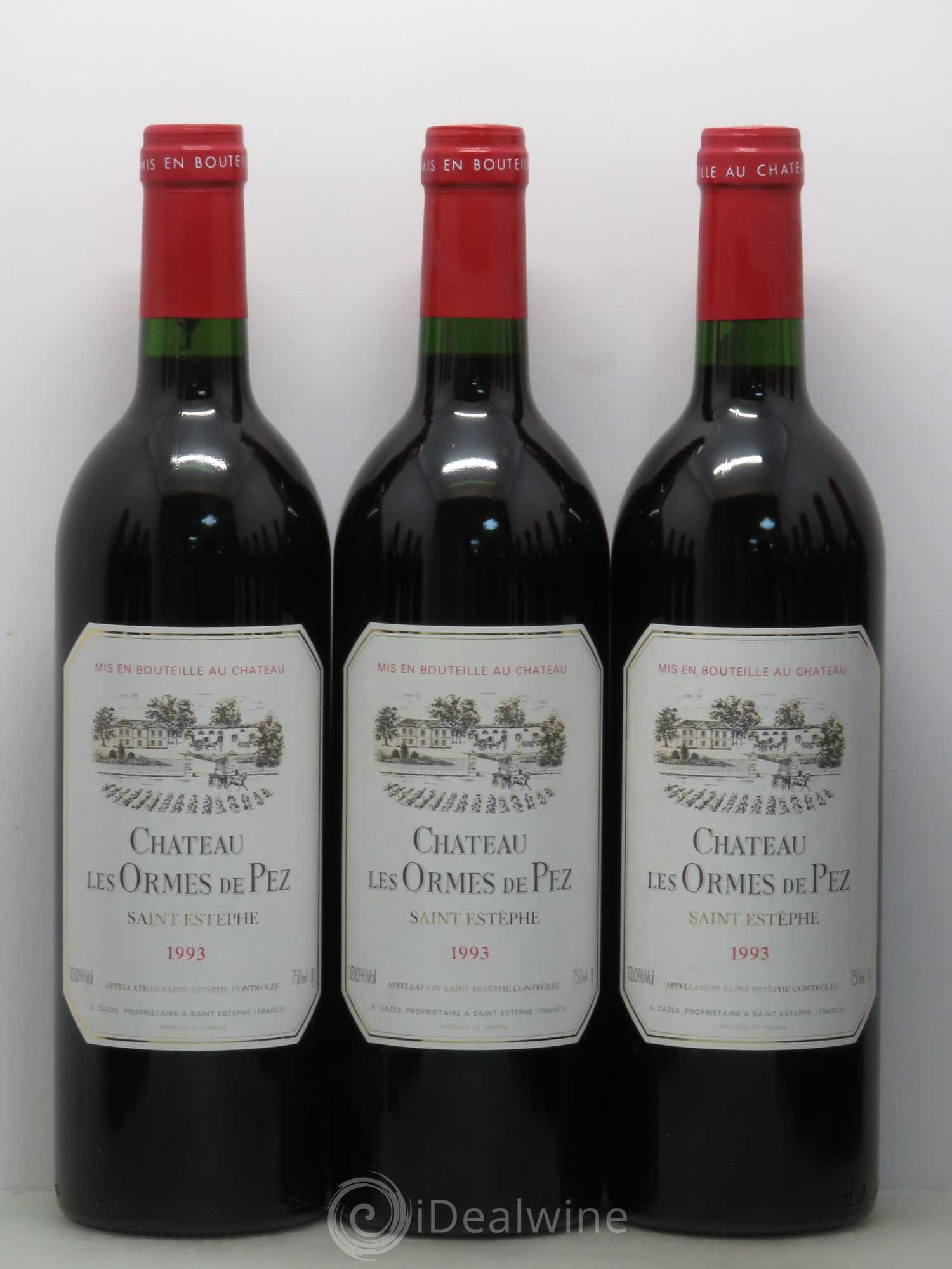 Château les Ormes de Pez 1993 - Lot de 12 bouteilles - 1