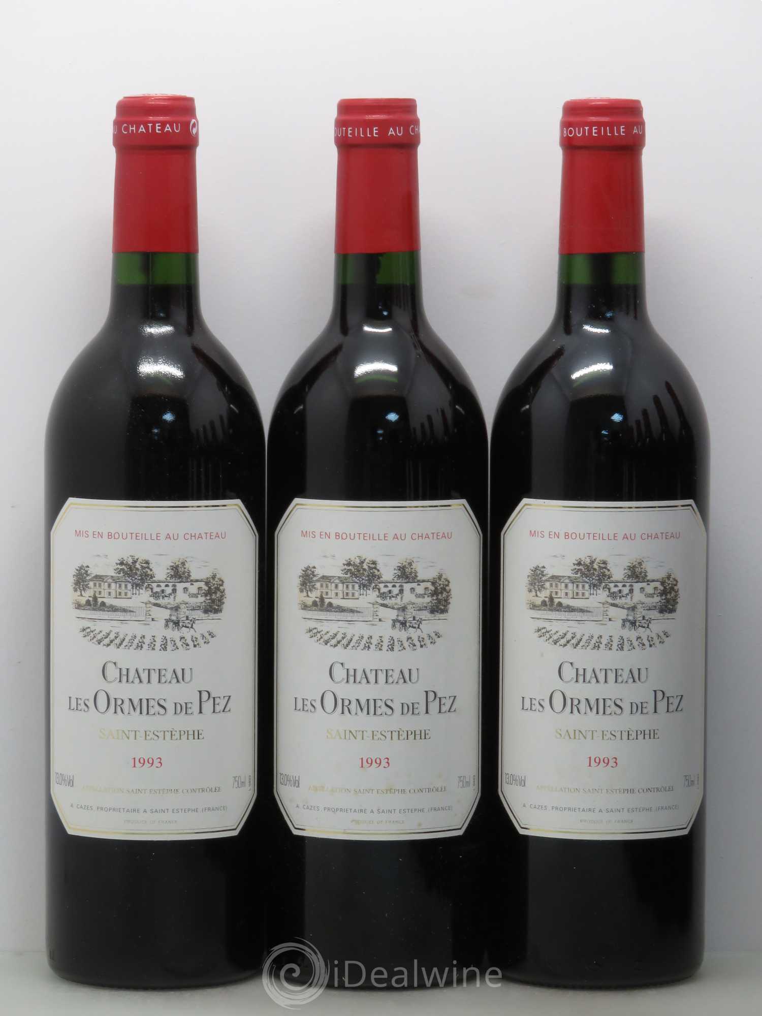 Château les Ormes de Pez 1993 - Lot de 12 bouteilles - 2