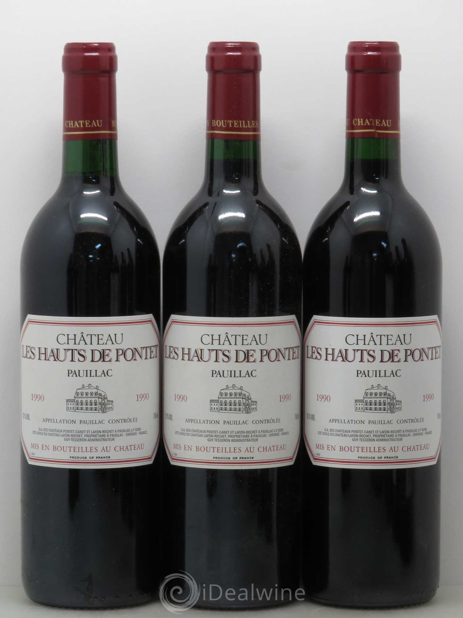 Les Hauts de Pontet-Canet Second Vin 1990 - Lot de 12 bouteilles - 2