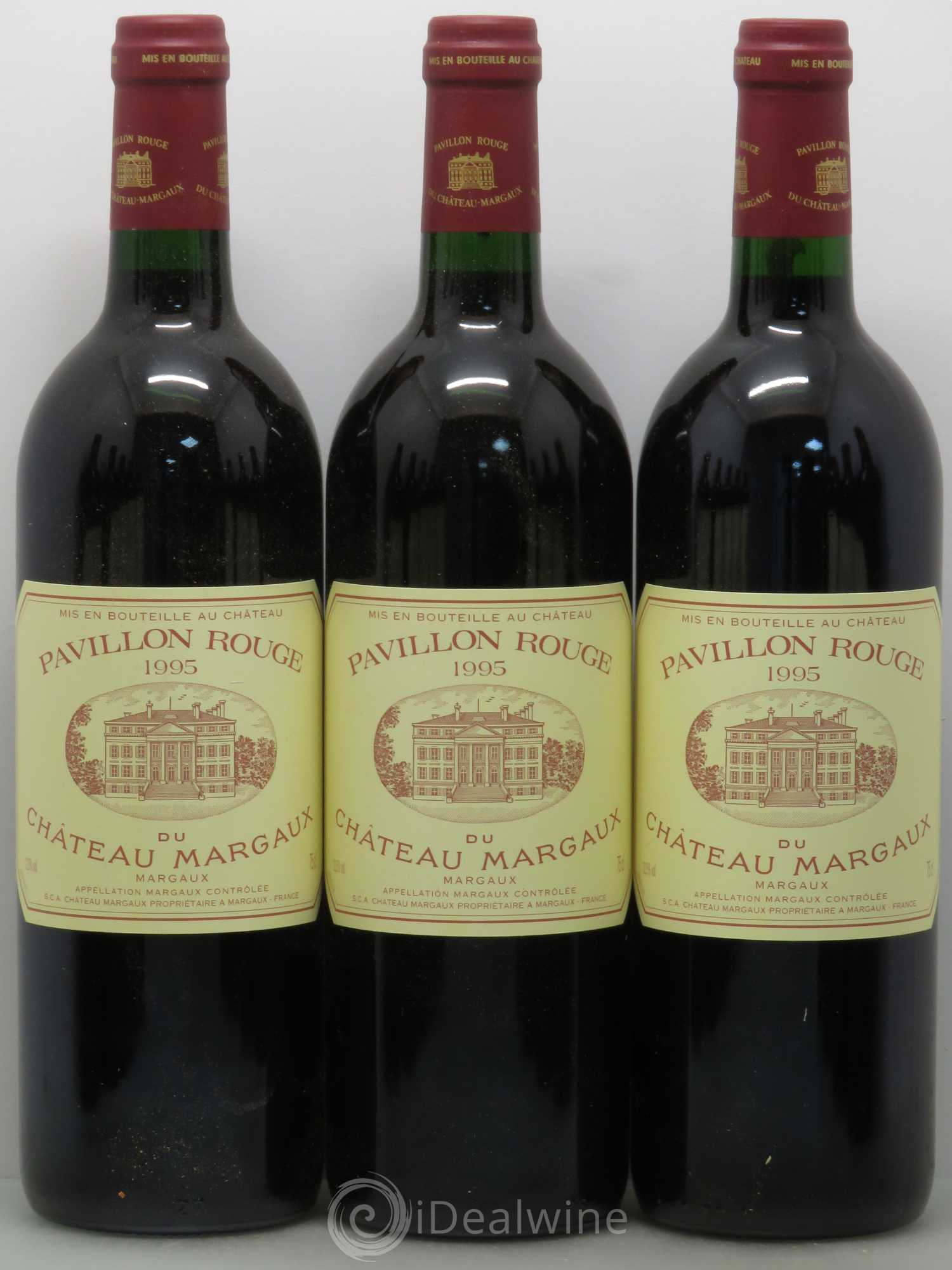 Pavillon Rouge du Château Margaux Second Vin 1995 - Lot de 12 bouteilles - 1