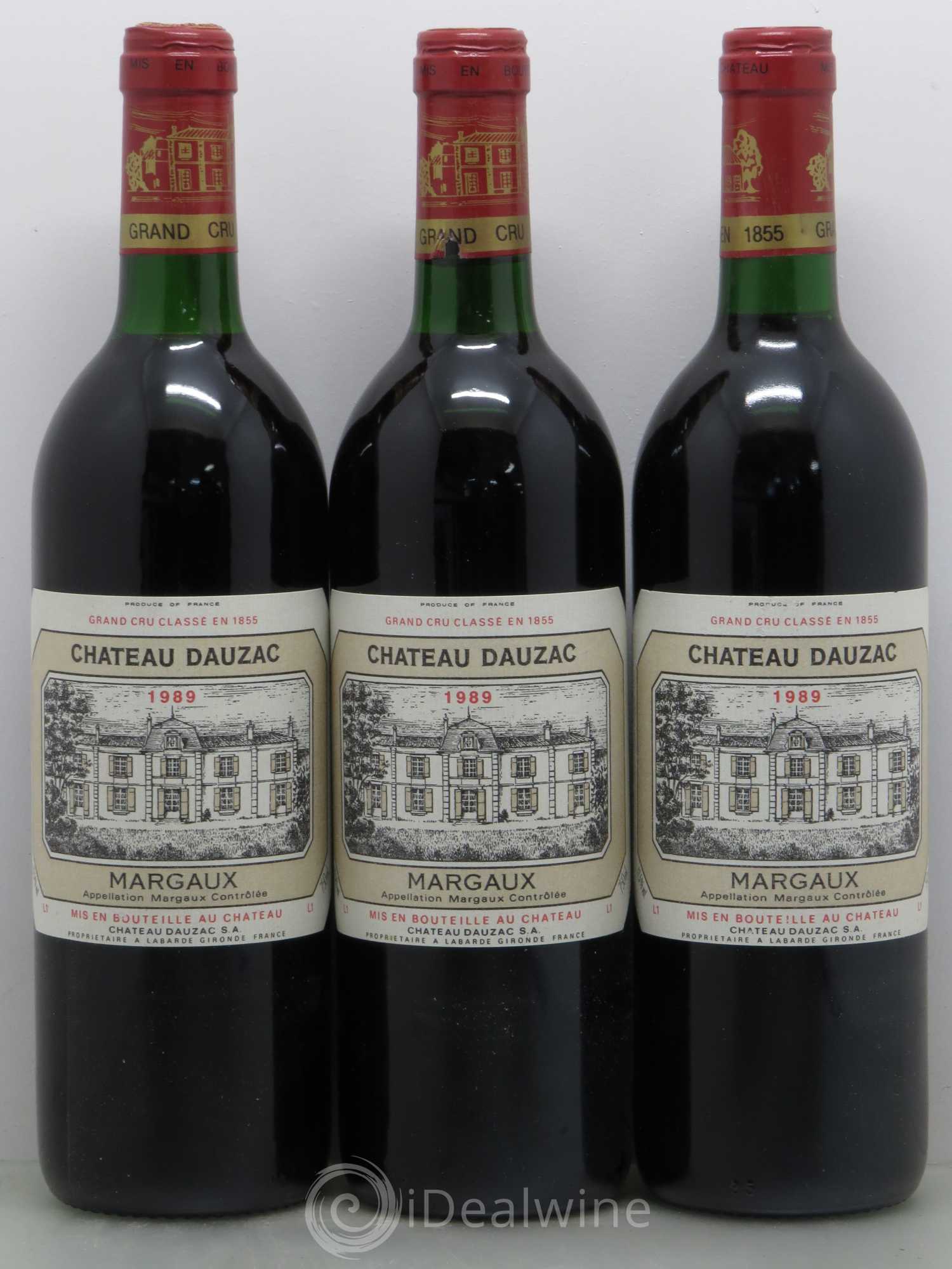 Château Dauzac 5ème Grand Cru Classé 1989 - Lot de 6 bouteilles - 2