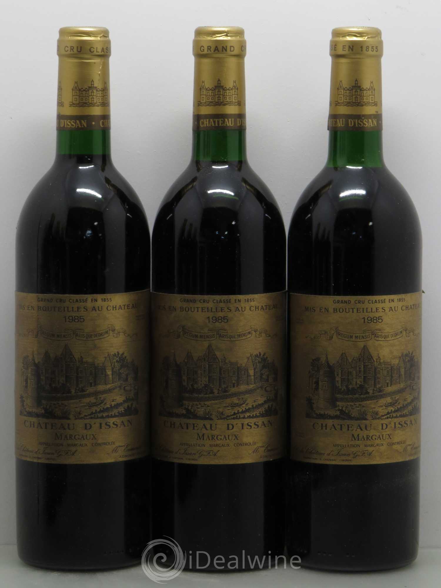 Château d'Issan 3ème Grand Cru Classé 1985 - Lot de 6 bouteilles - 1