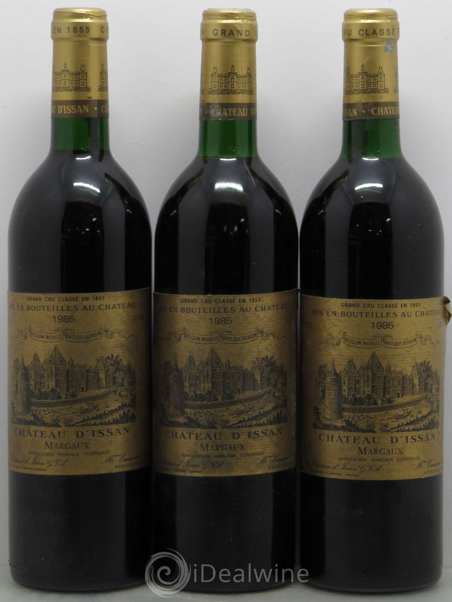 Château d'Issan 3ème Grand Cru Classé 1985 - Lot de 6 bouteilles - 2