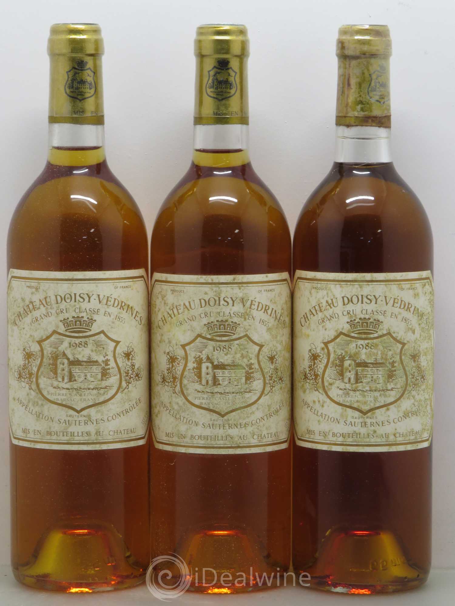 Château Doisy-Védrines 2ème Grand Cru Classé 1988 - Lotto di 6 bottiglie - 2