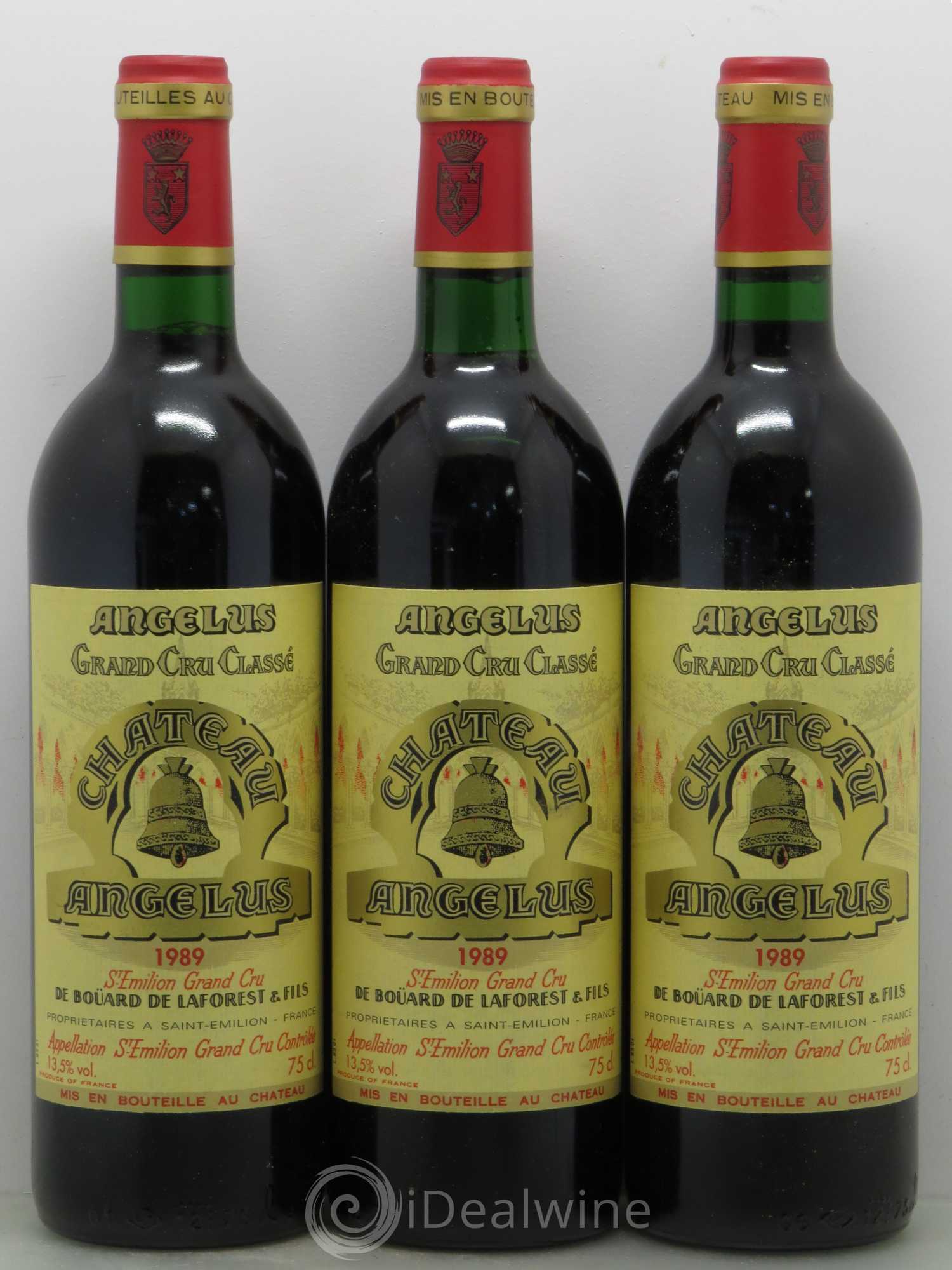 Château Angélus 1er Grand Cru Classé A 1989 - Lot de 6 bouteilles - 2