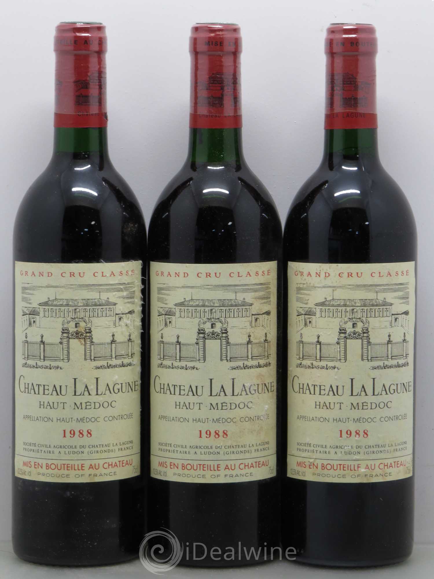 Château la Lagune 3ème Grand Cru Classé 1988 - Lot de 12 bouteilles - 3