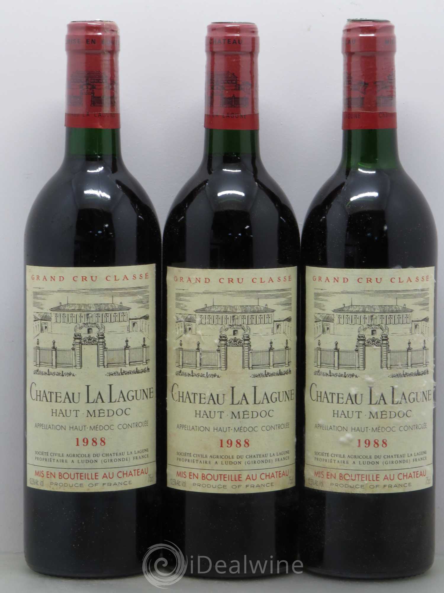 Château la Lagune 3ème Grand Cru Classé 1988 - Lot de 12 bouteilles - 4
