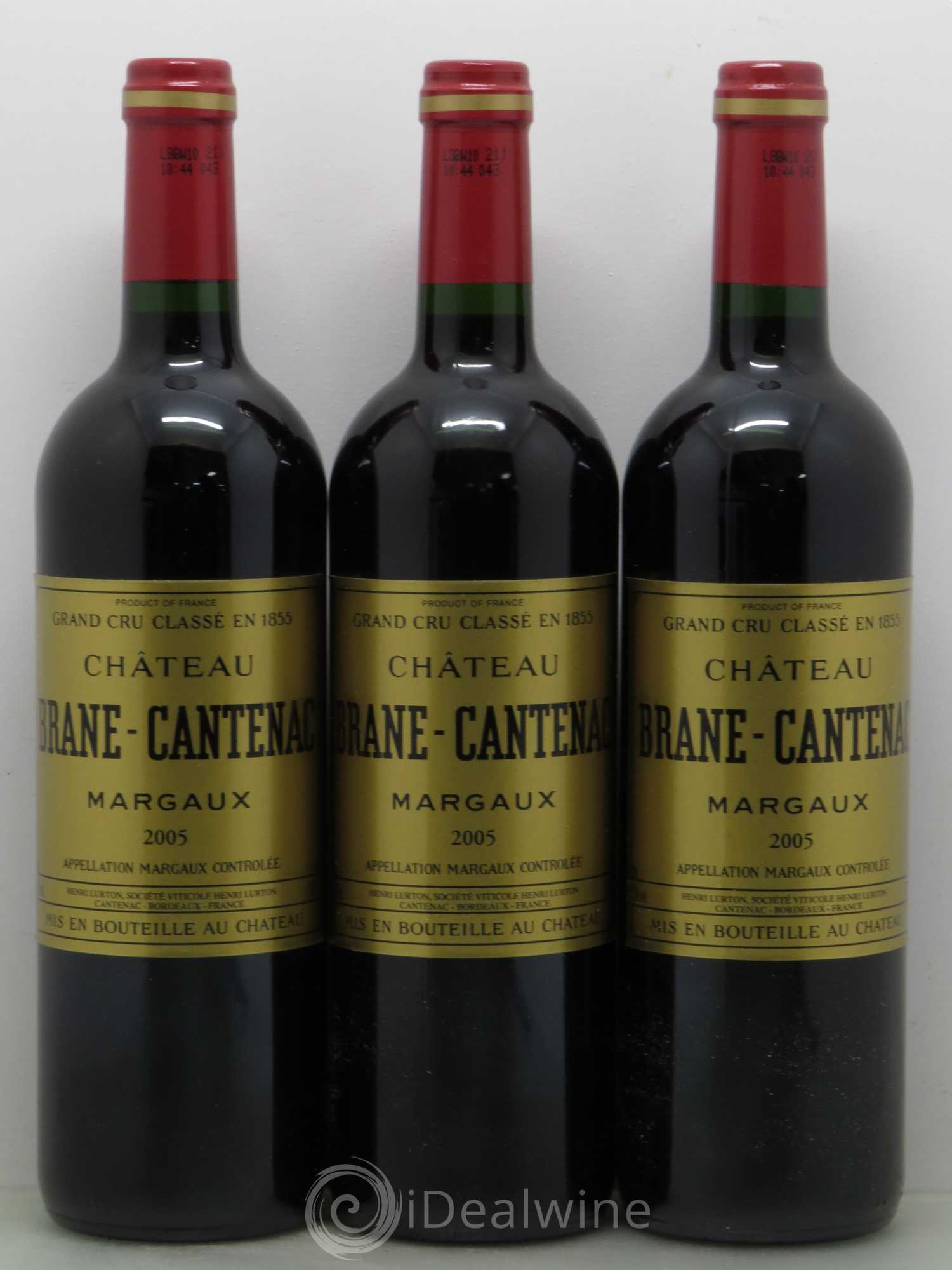 Château Brane Cantenac 2ème Grand Cru Classé 2005 - Lot de 6 bouteilles - 2