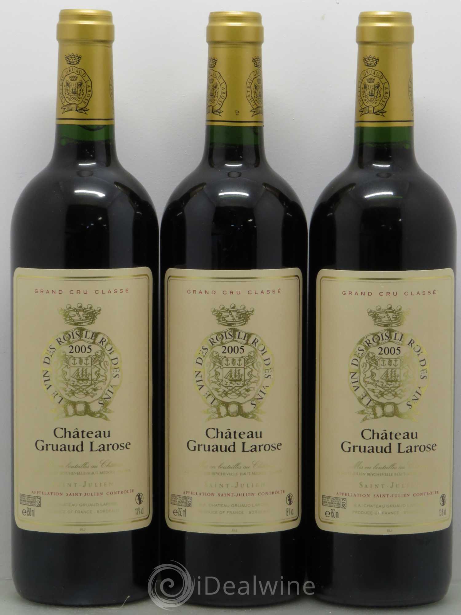 Château Gruaud Larose 2ème Grand Cru Classé 2005 - Lot de 6 bouteilles - 2