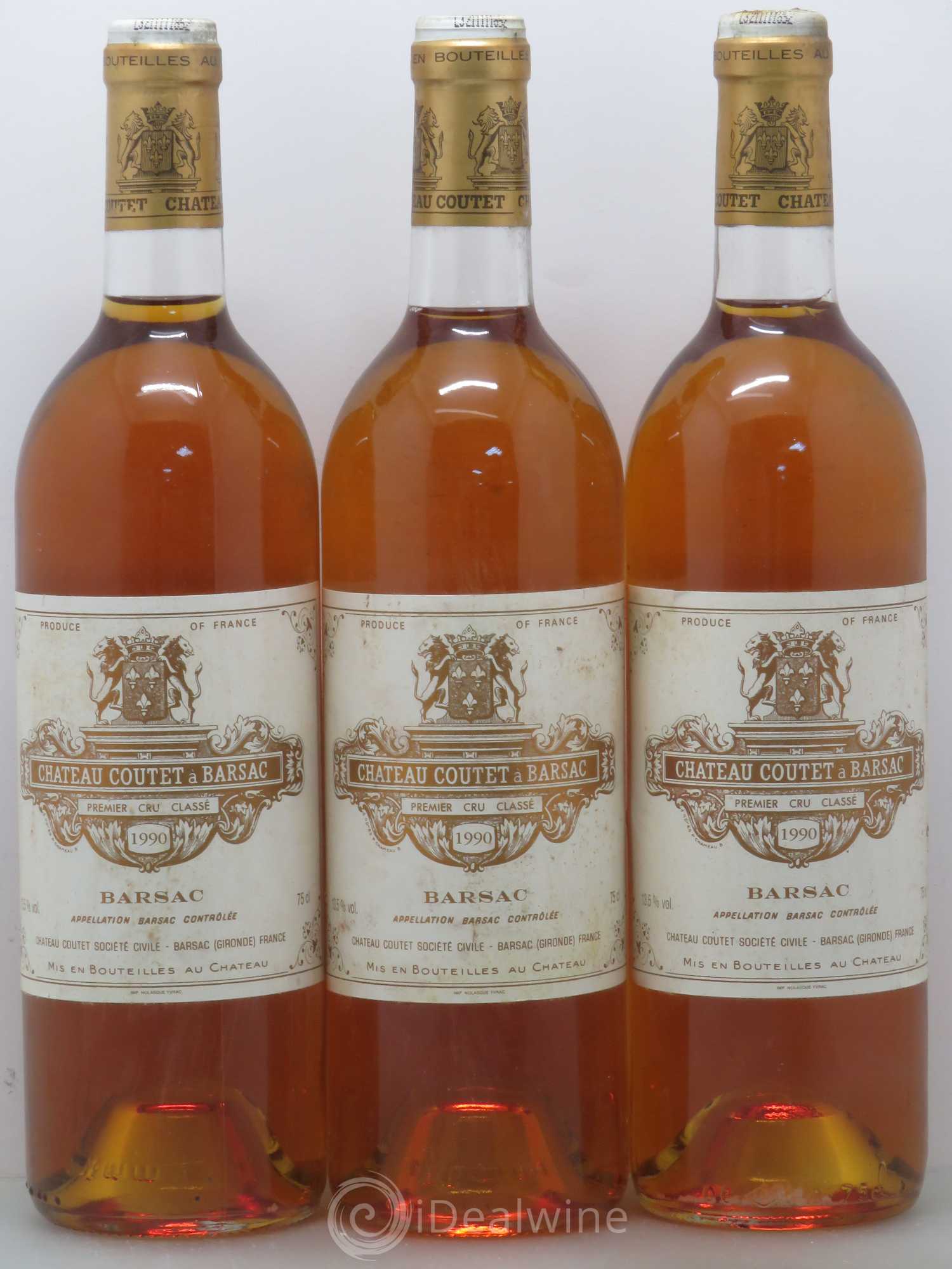 Château Coutet 1er Grand Cru Classé 1990 - Lotto di 6 bottiglie - 2
