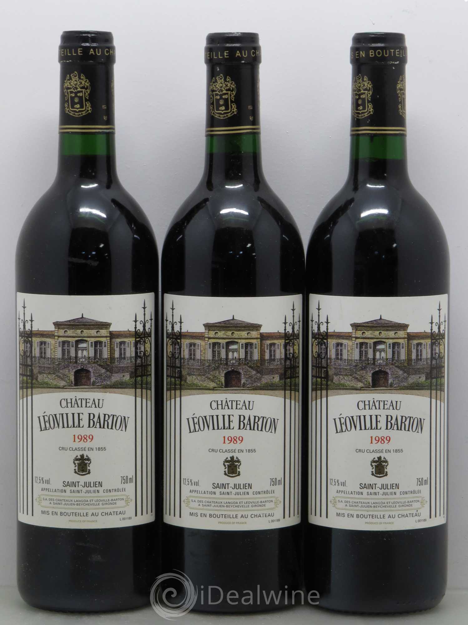 Château Léoville Barton 2ème Grand Cru Classé 1989 - Lot de 6 bouteilles - 2