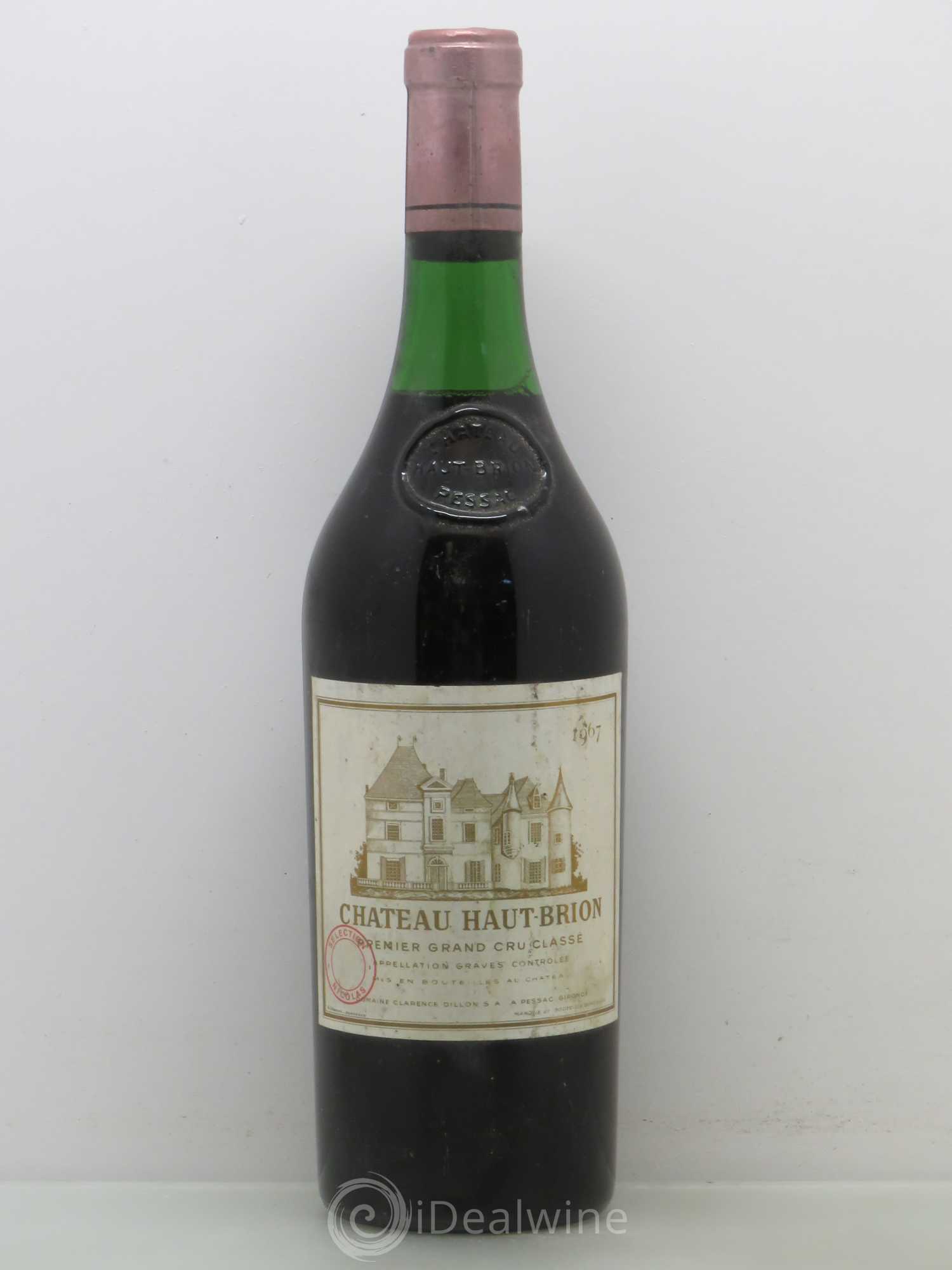 Château Haut Brion 1er Grand Cru Classé 1967 - Lot de 1 bouteille - 0