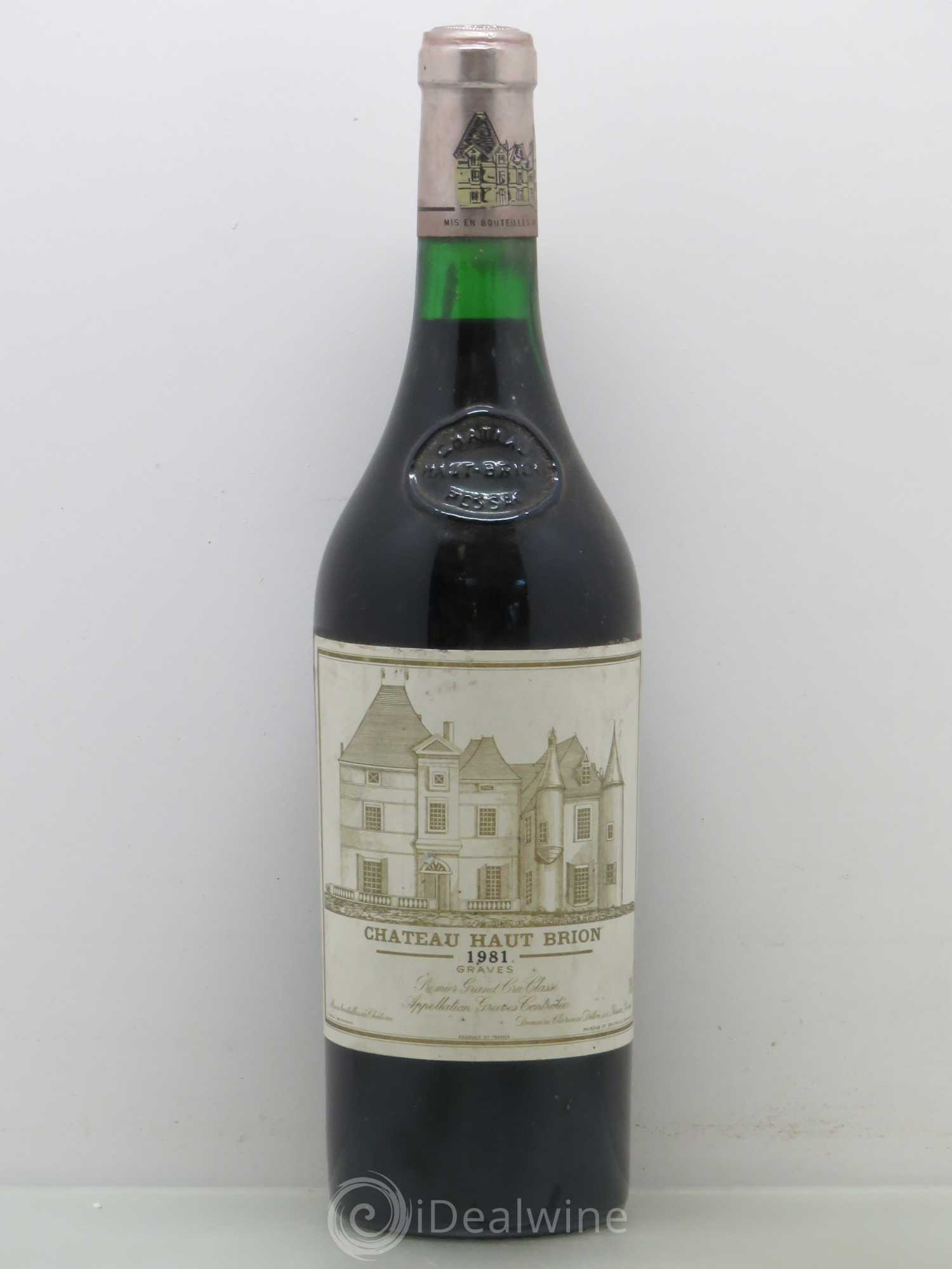 Château Haut Brion 1er Grand Cru Classé 1981 - Lot de 1 bouteille - 0