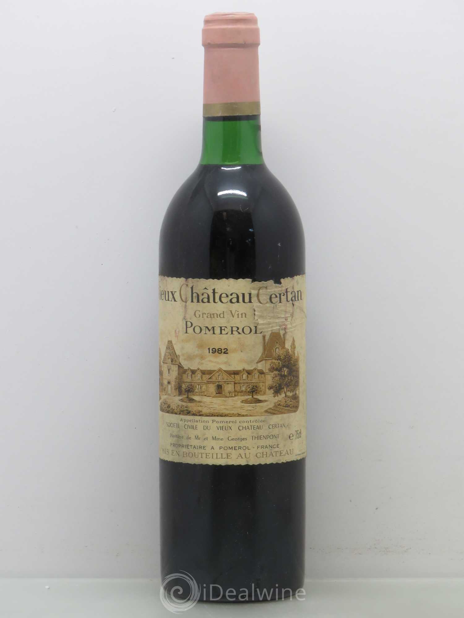 Vieux Château Certan 1982 - Lot de 1 bouteille - 0