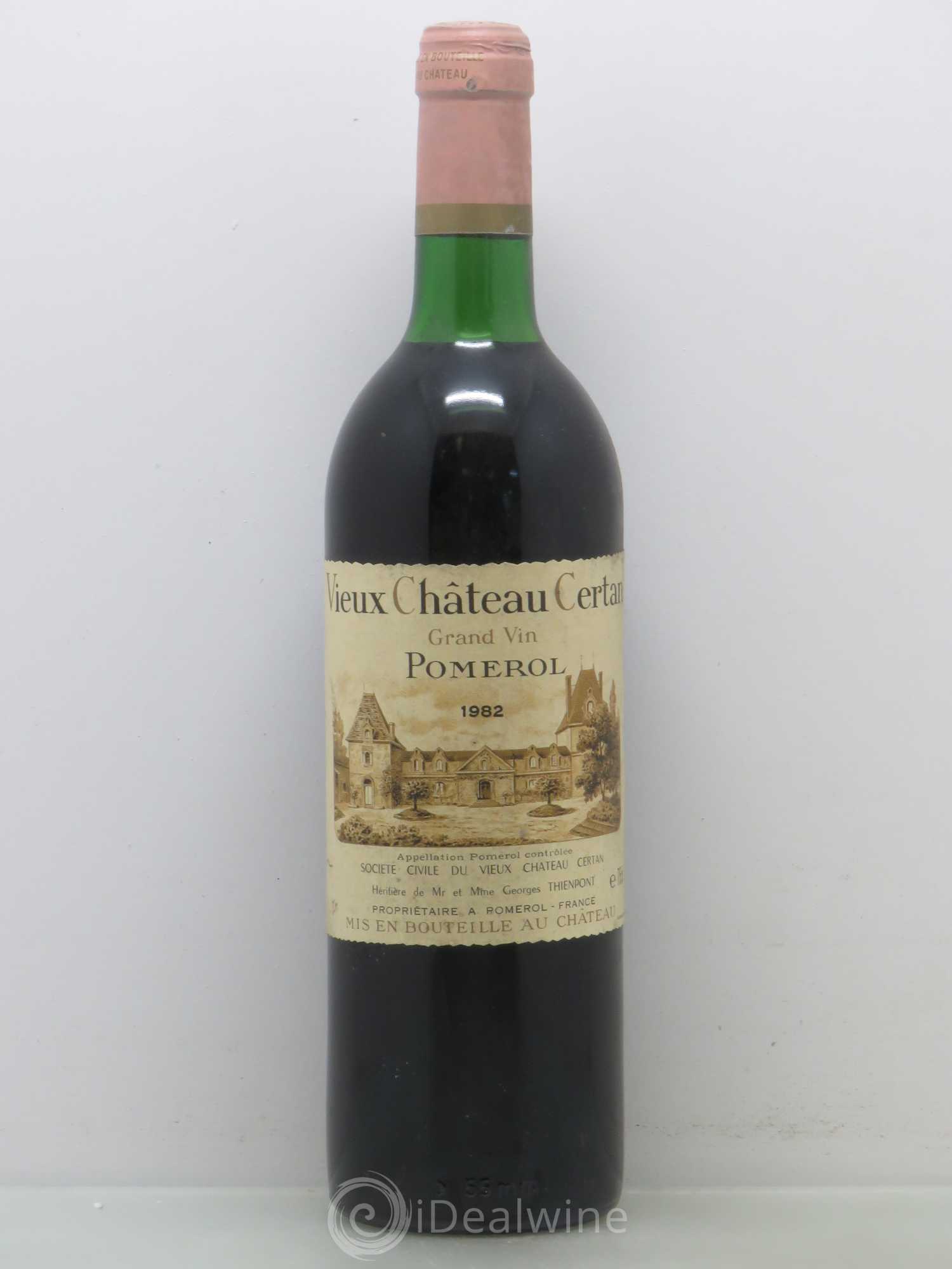 Vieux Château Certan 1982 - Lot de 1 bouteille - 0