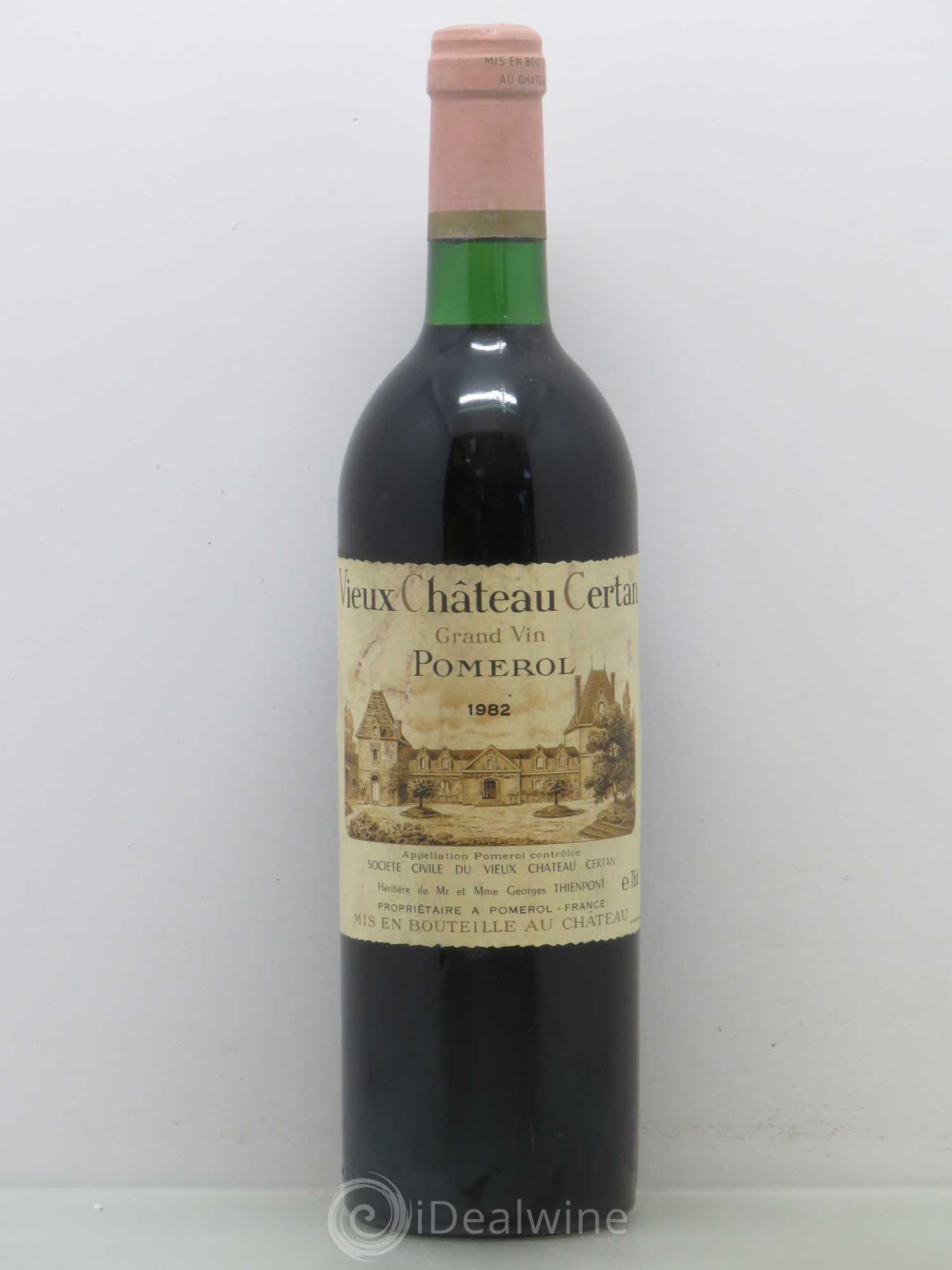 Vieux Château Certan 1982 - Lot de 1 bouteille - 0